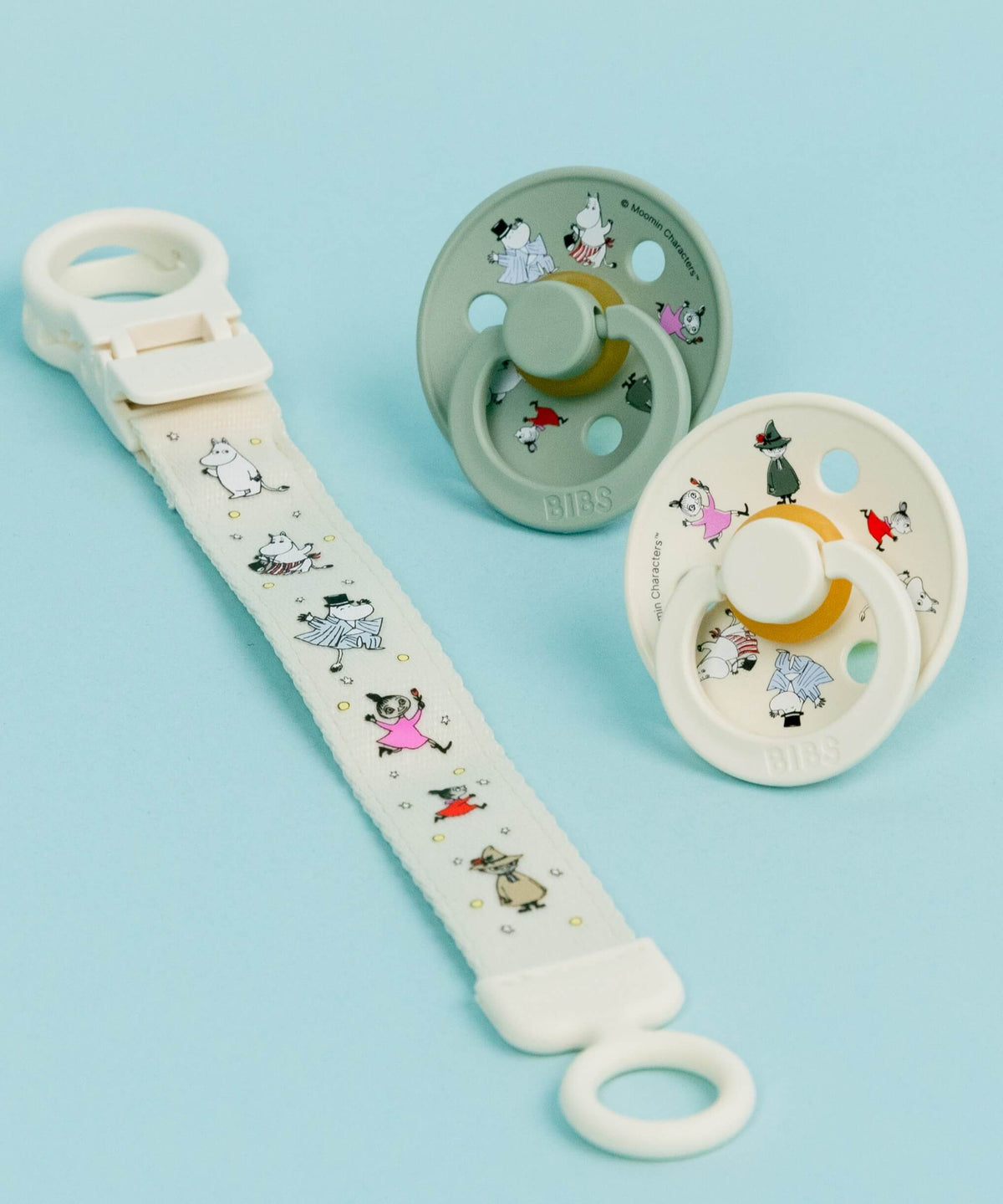 Bibs X Moomin Loop Emzik Askısı Ivory