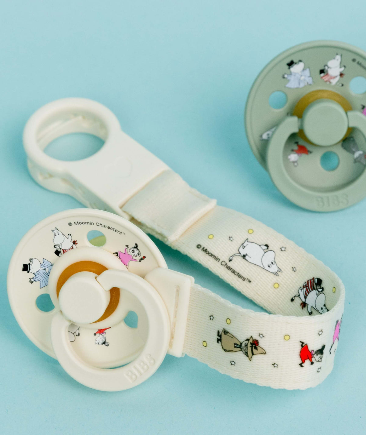 Bibs X Moomin Loop Emzik Askısı Ivory