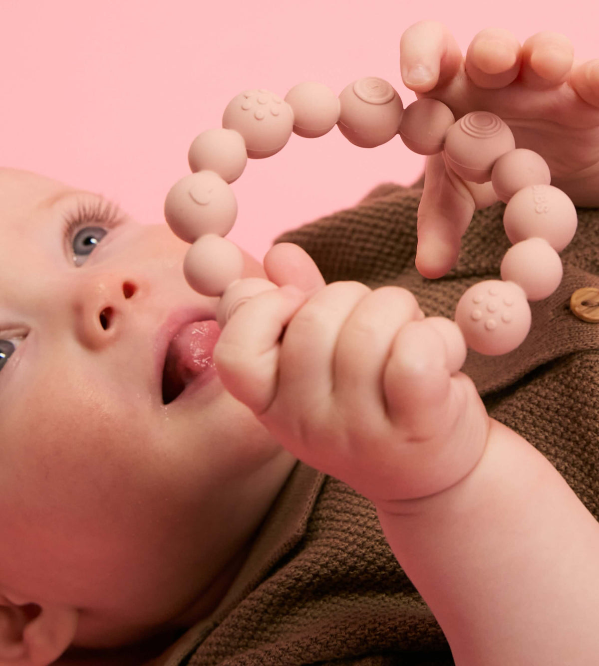 Bibs Teething Ring Diş Kaşıyıcı - Blush