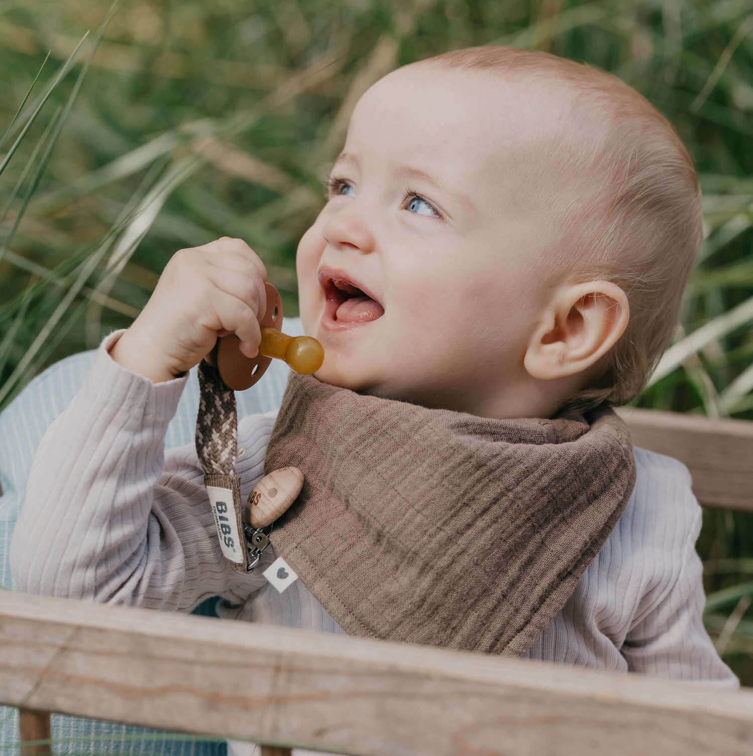 BIBS Bandana Bib - Dark Oak