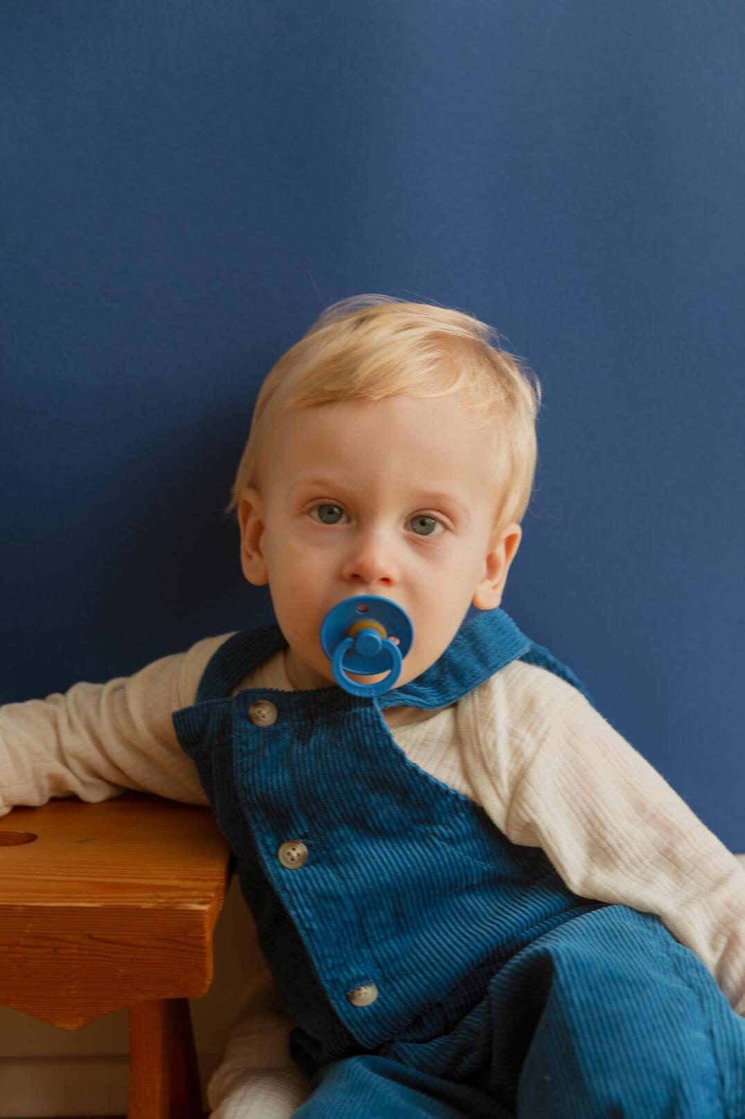 Bibs Colour Kauçuk Emzik - Cornflower