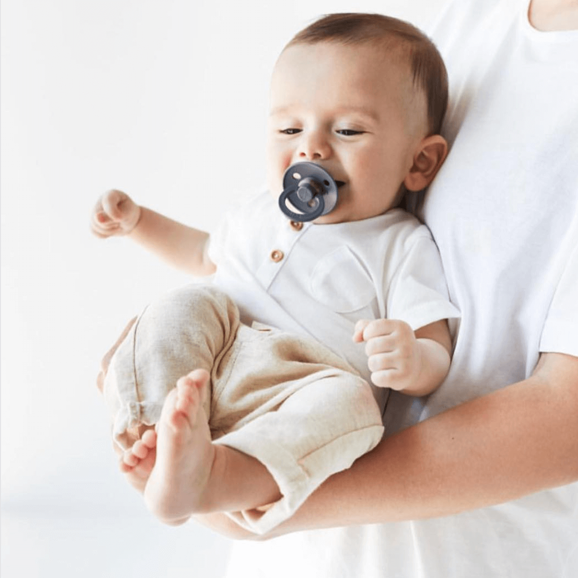 Bibs Colour Kauçuk Emzik- Iron