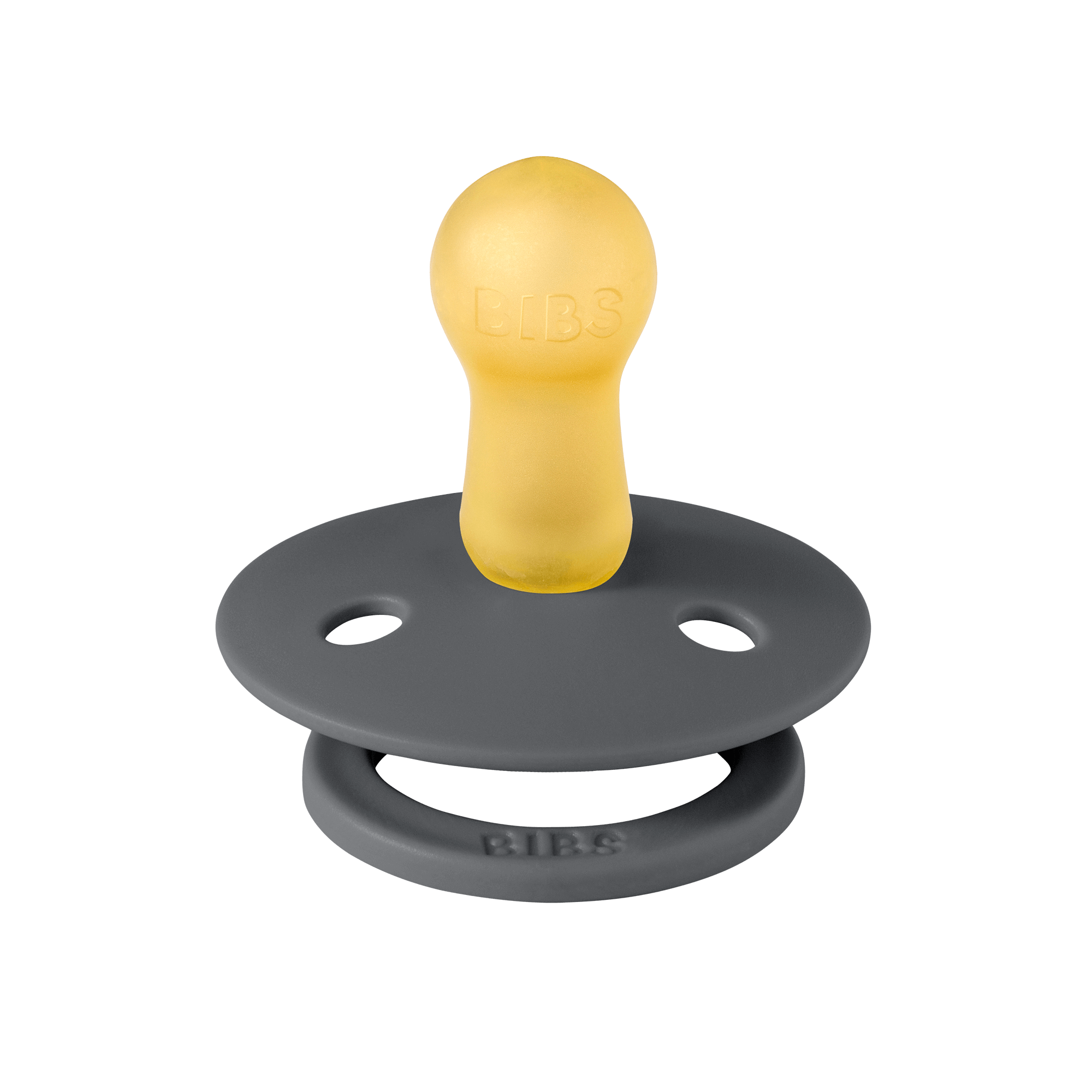 Bibs Colour Kauçuk Emzik- Iron