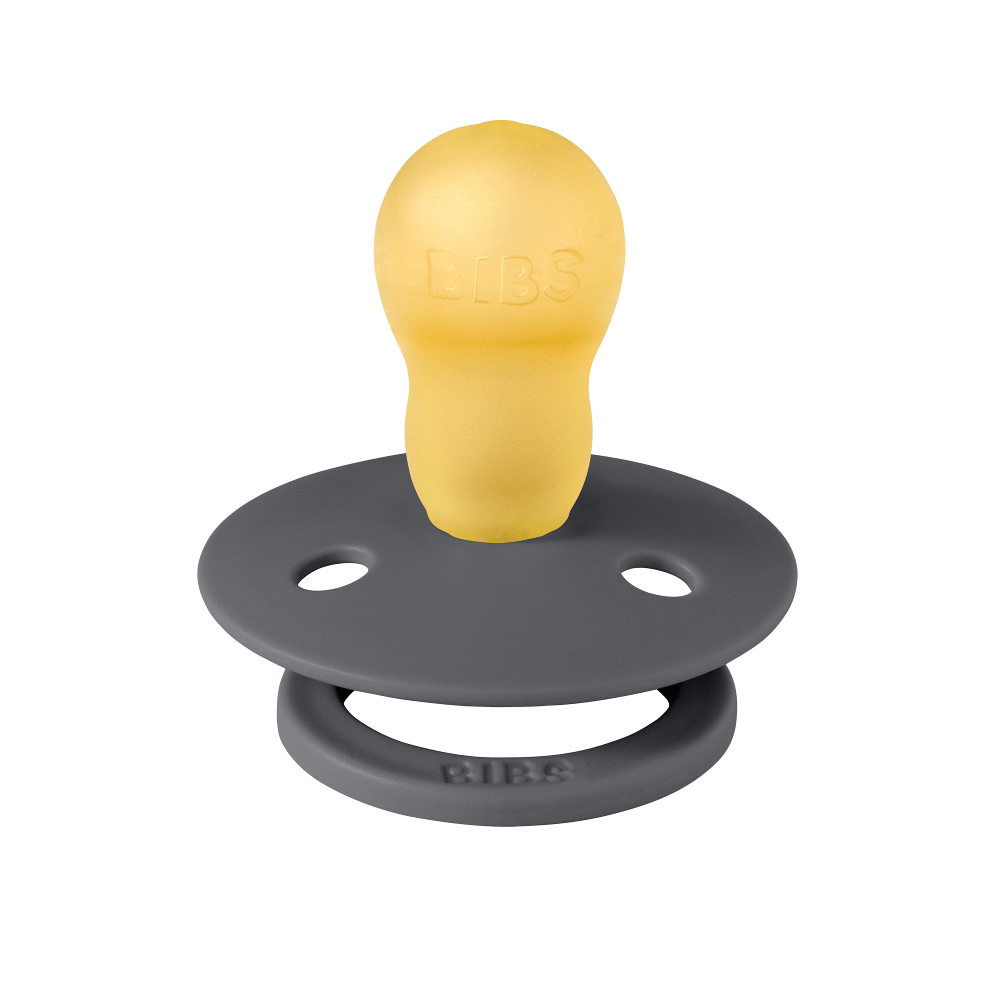 Bibs Colour Kauçuk Emzik- Iron