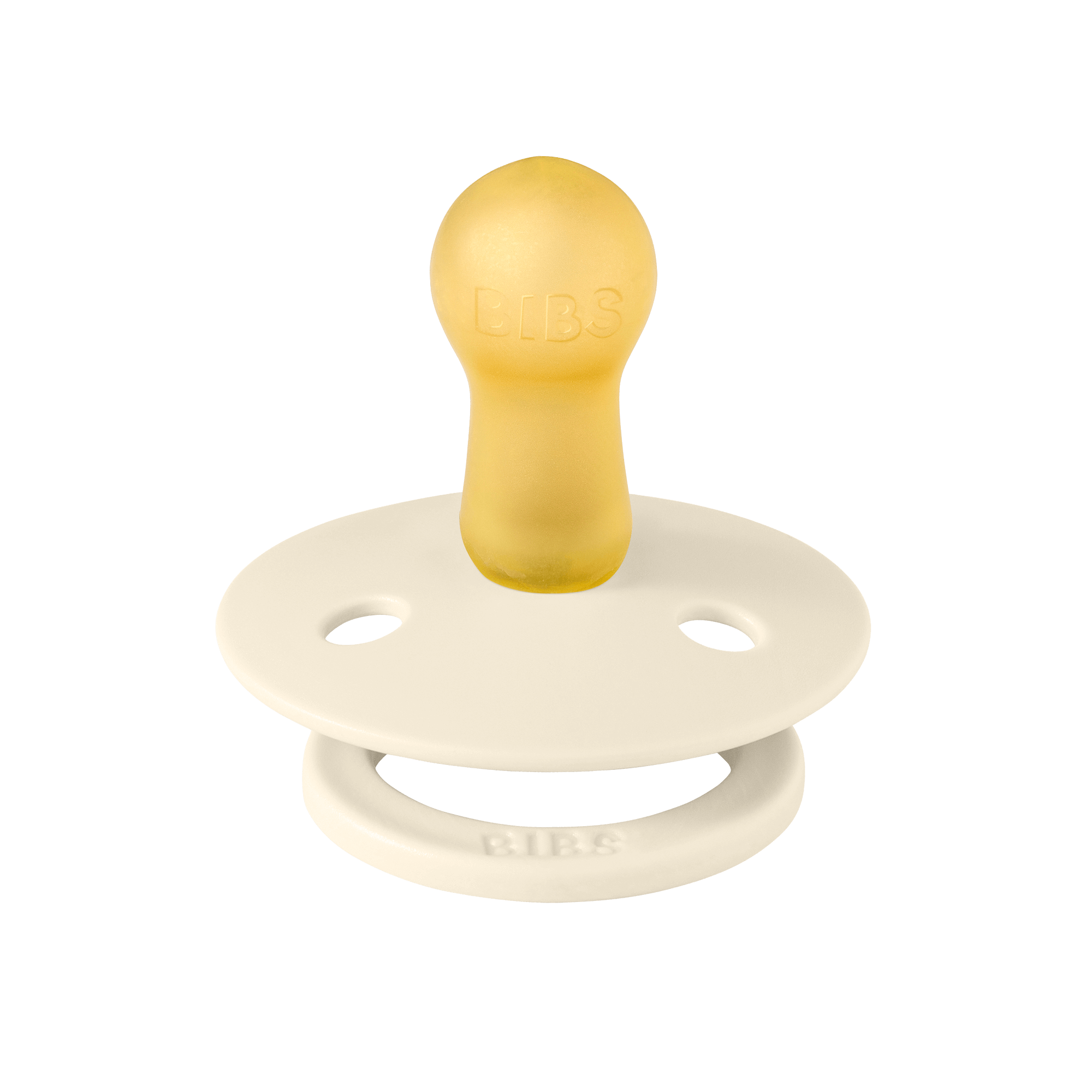 Bibs  Colour Kauçuk Emzik - Ivory