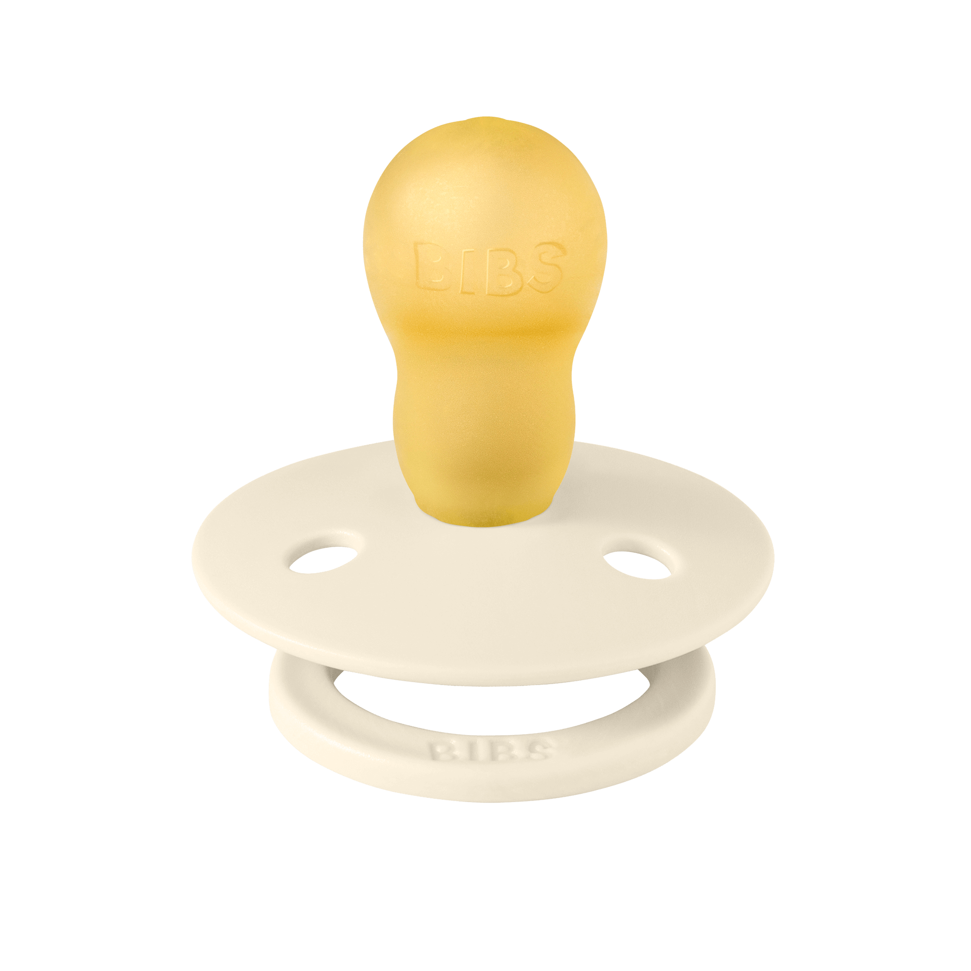 Bibs  Colour Kauçuk Emzik - Ivory