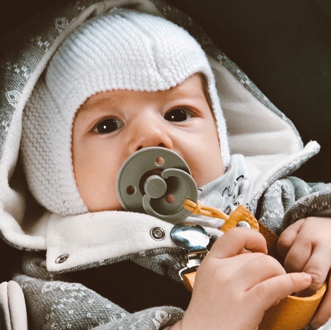 Bibs Colour Kauçuk Emzik - Sage