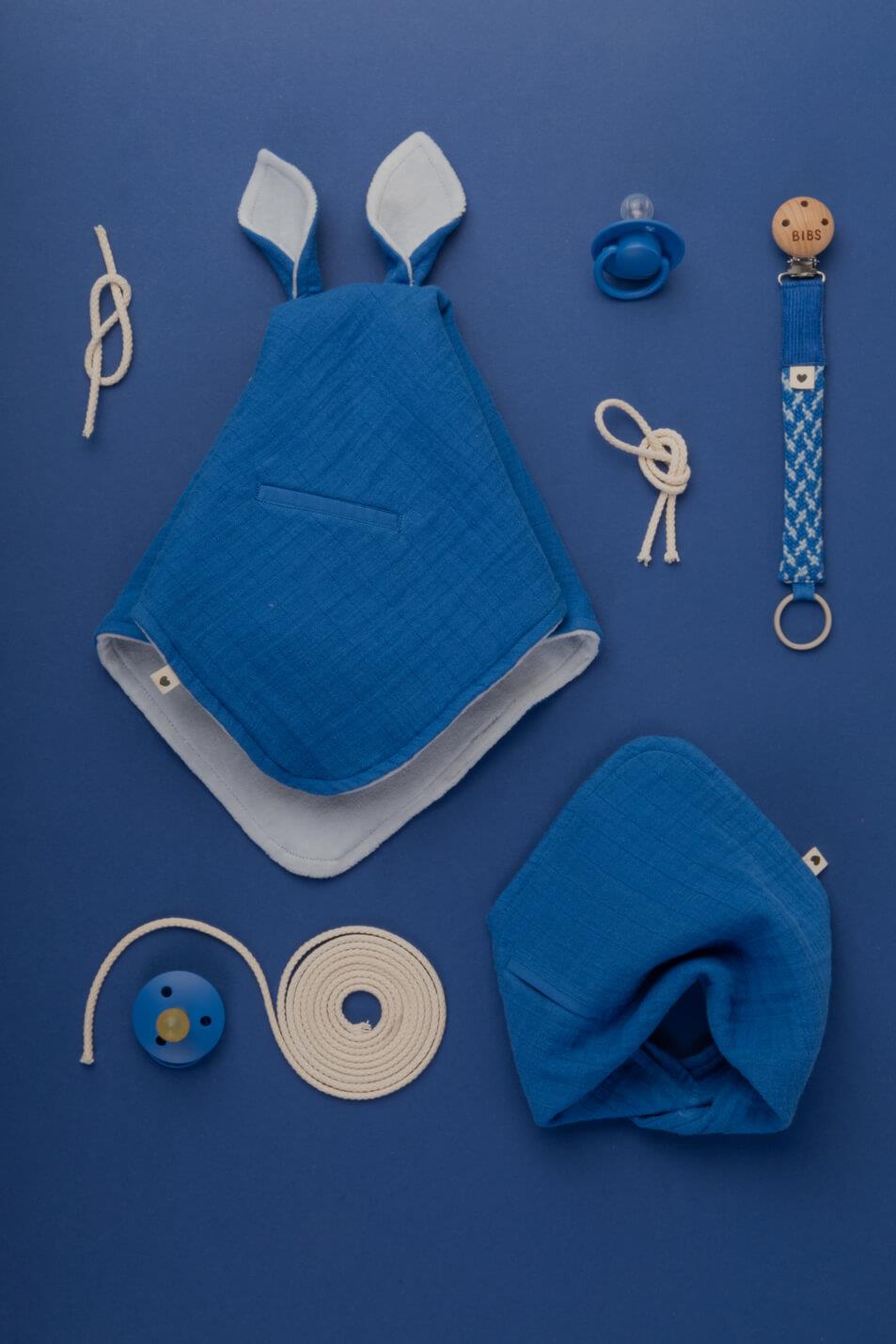 BIBS Cuddle Cloth Kangaroo Cornflower