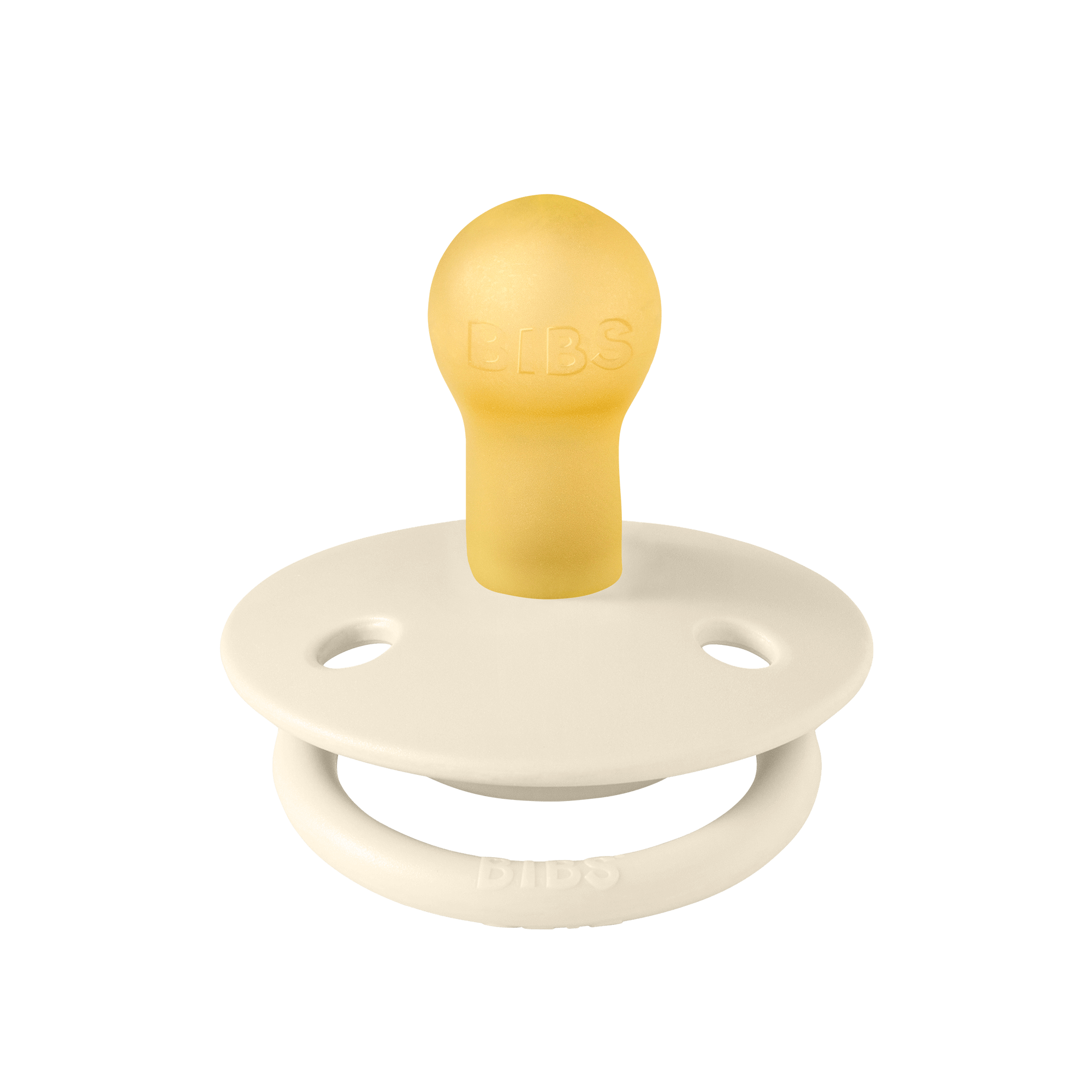 Bibs De Lux Kauçuk Emzik - Ivory