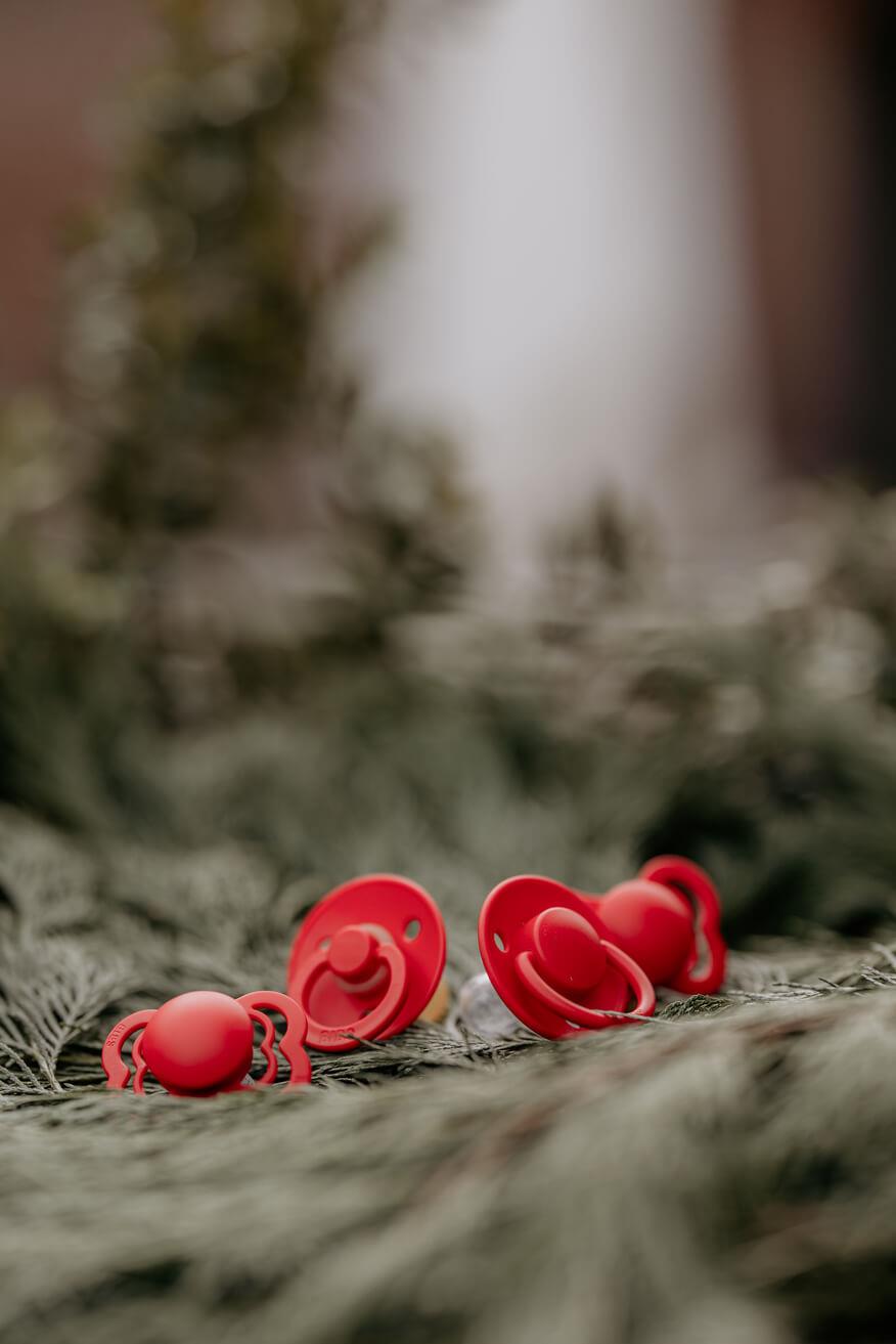 Bibs De Lux Silikon Emzik - Candy Apple