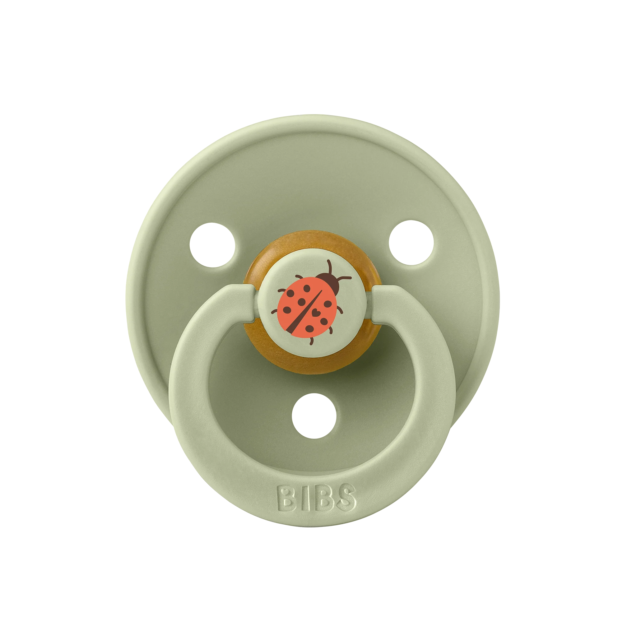 Bibs Studio Colour Ladybug Emzik-Sage
