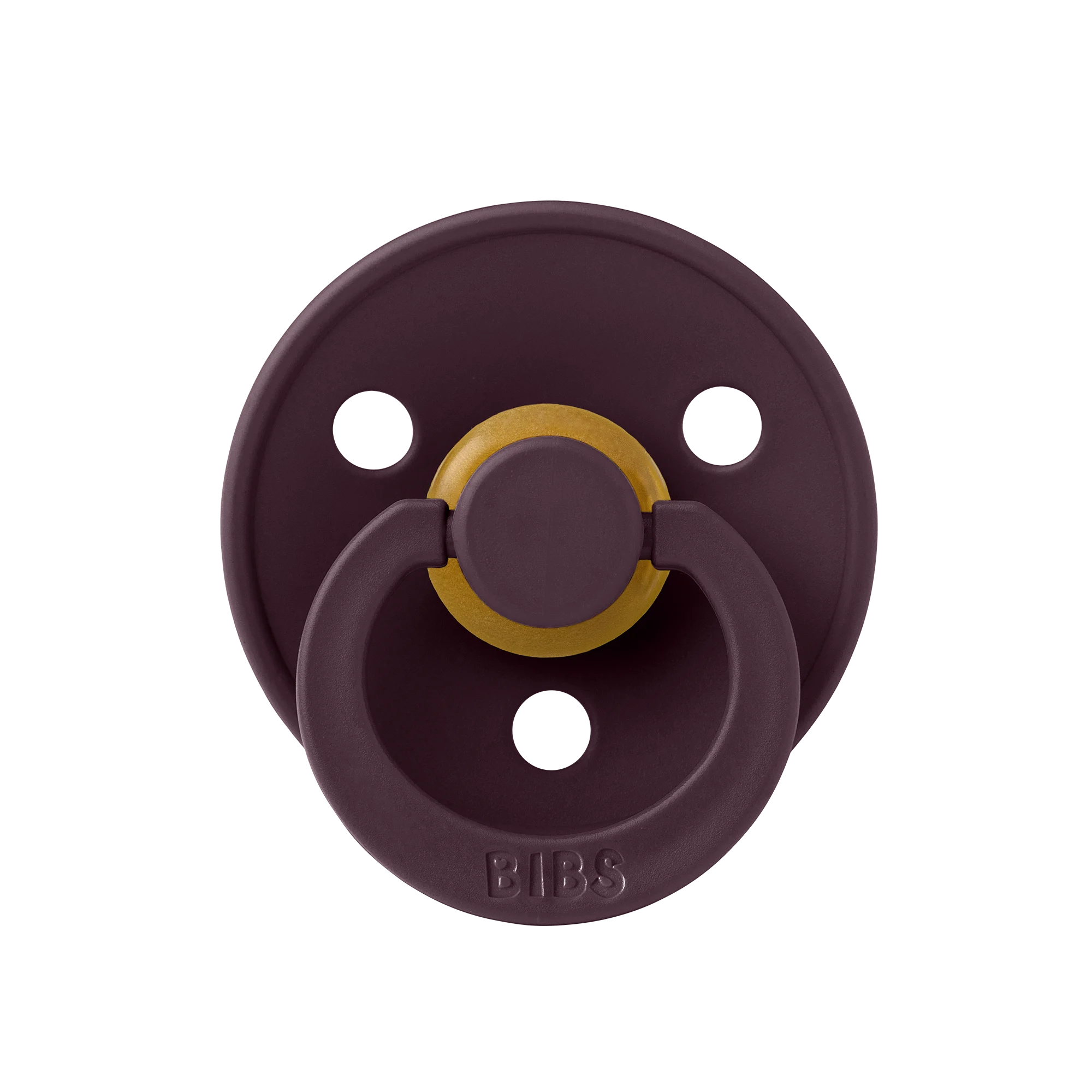 Bibs Colour Kauçuk Emzik - Plum