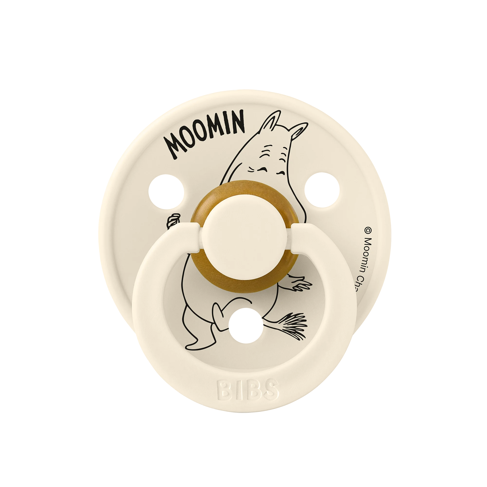 Bibs x Moomin Colour Moomintroll Emzik- Ivory