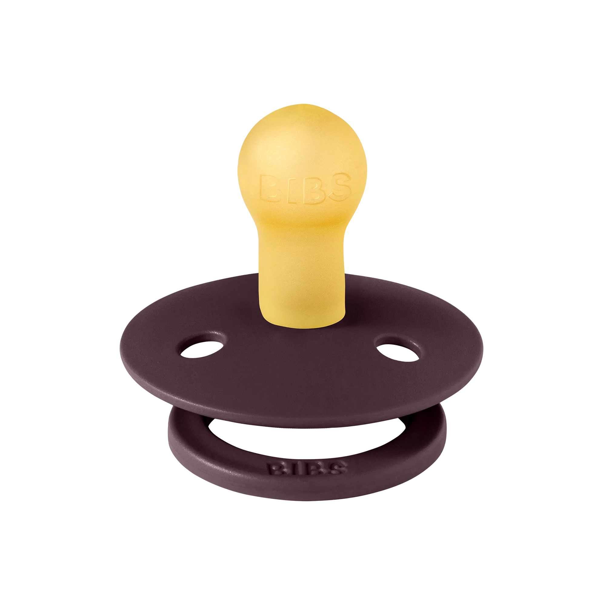 Bibs Colour Holiday Bow  Emzik- Plum  Ivory