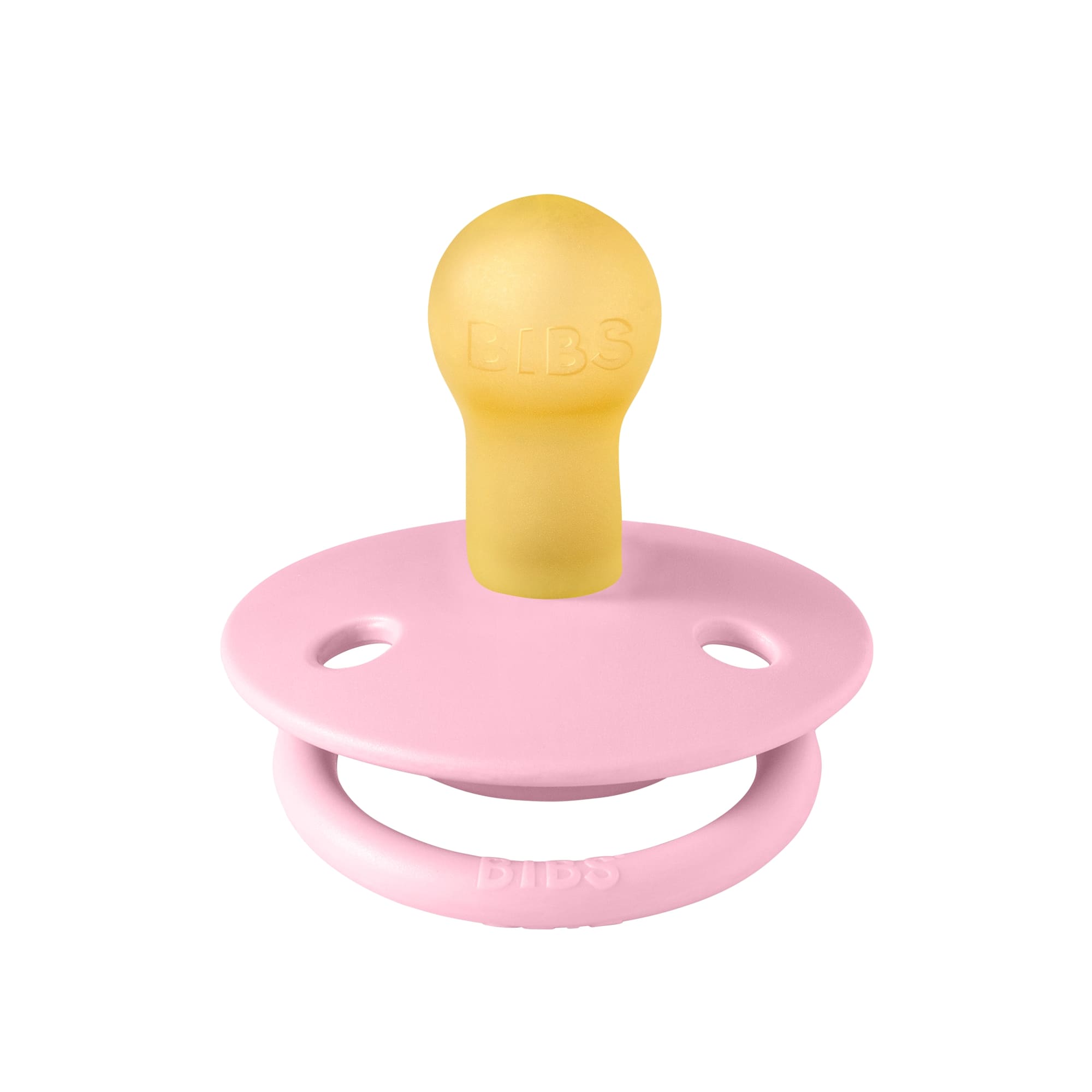 Bibs De Lux Kauçuk Emzik - Baby Pink