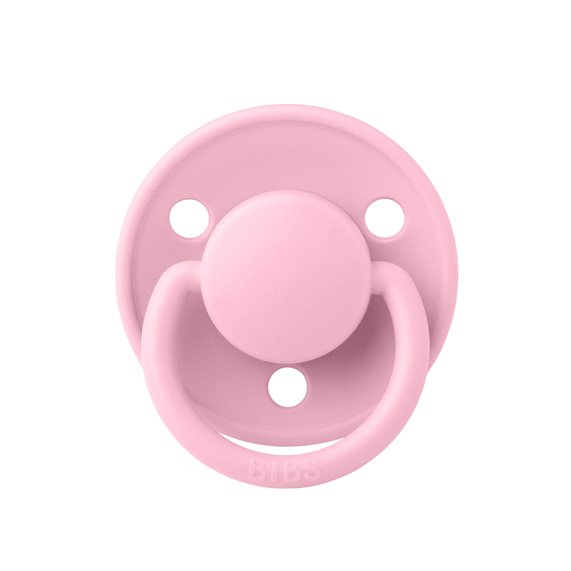 Bibs De Lux Kauçuk Emzik - Baby Pink