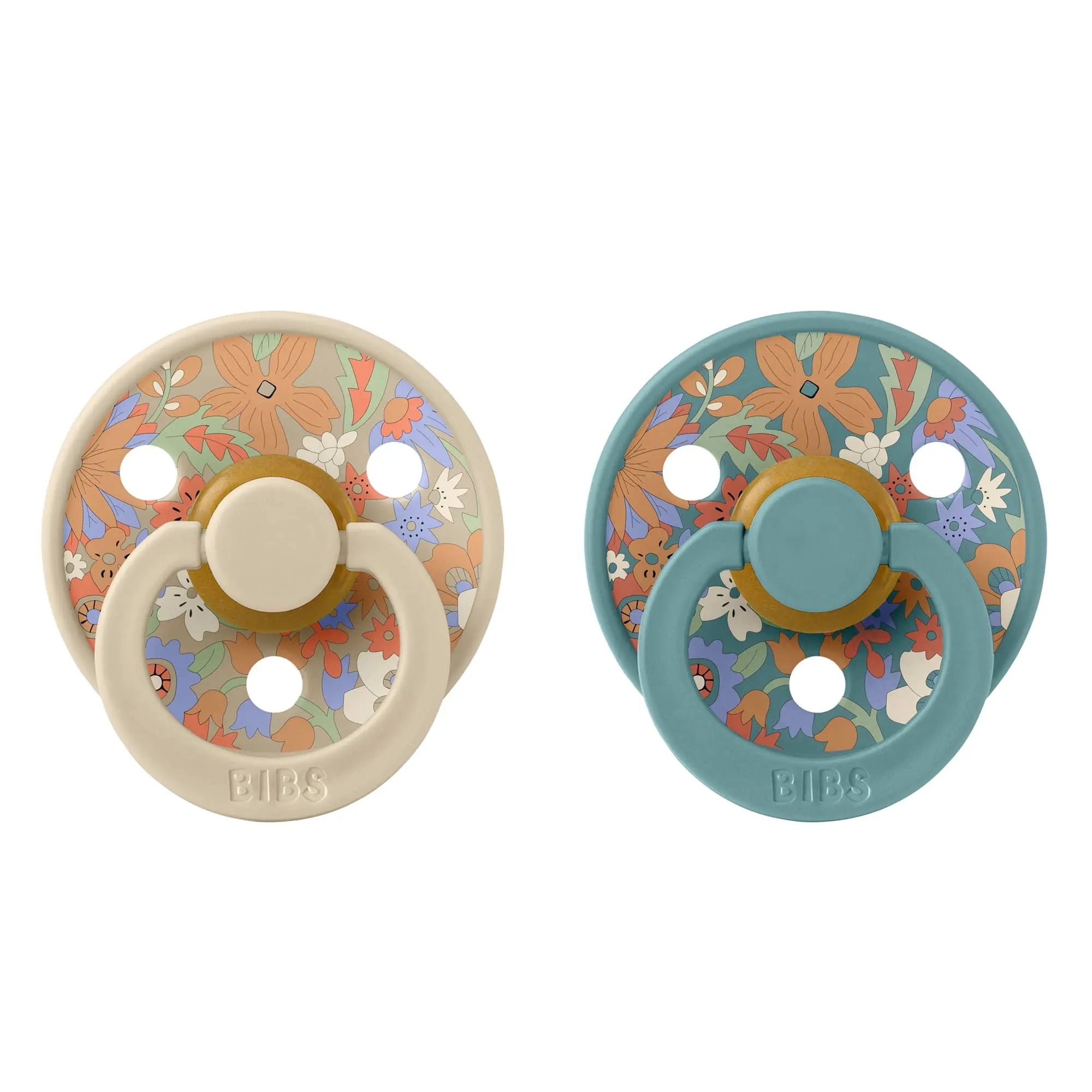 Bibs X Liberty Colour İkili June Blossom - Vanilla Hush 6+ Ay