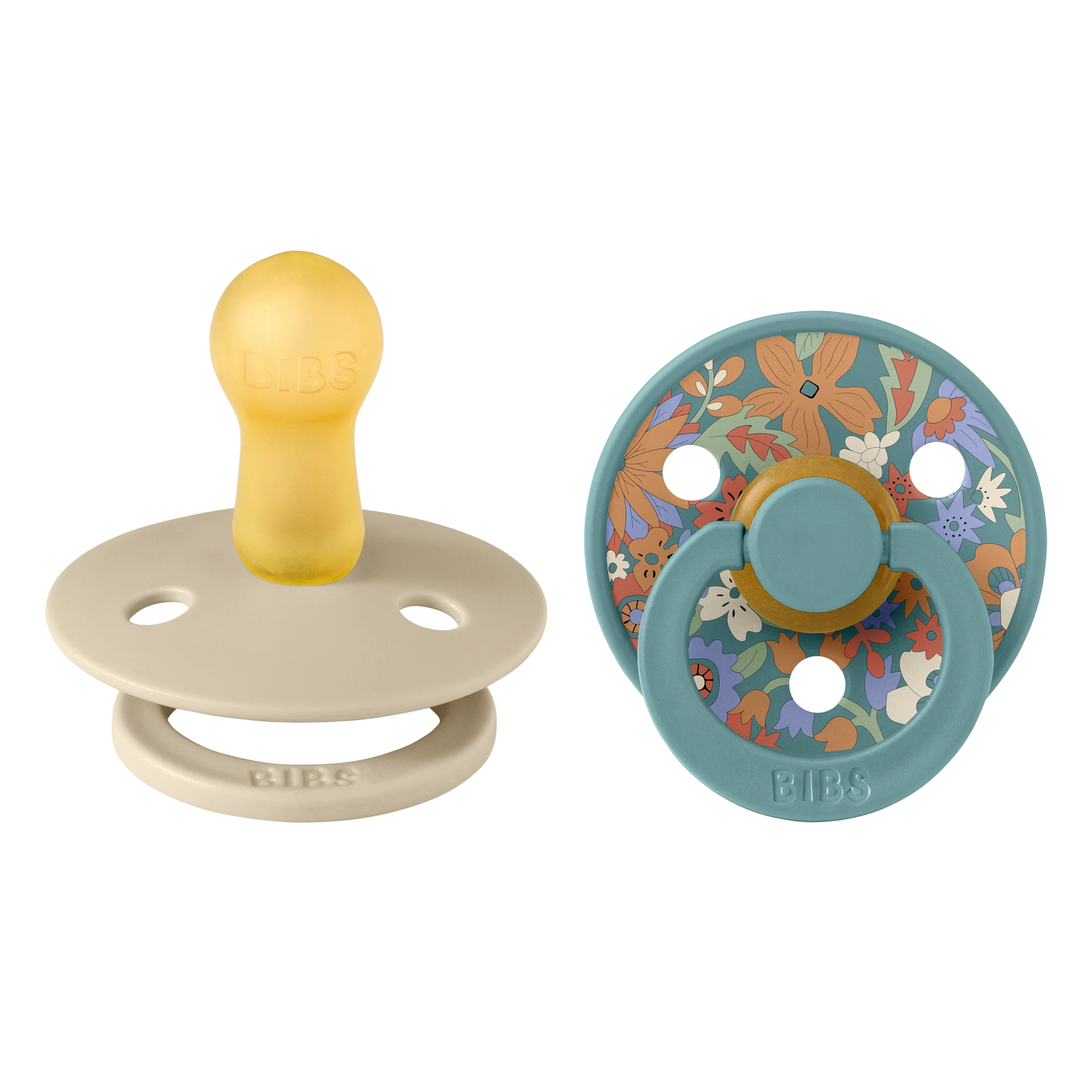 Bibs X Liberty Colour İkili June Blossom - Vanilla Hush 6+ Ay