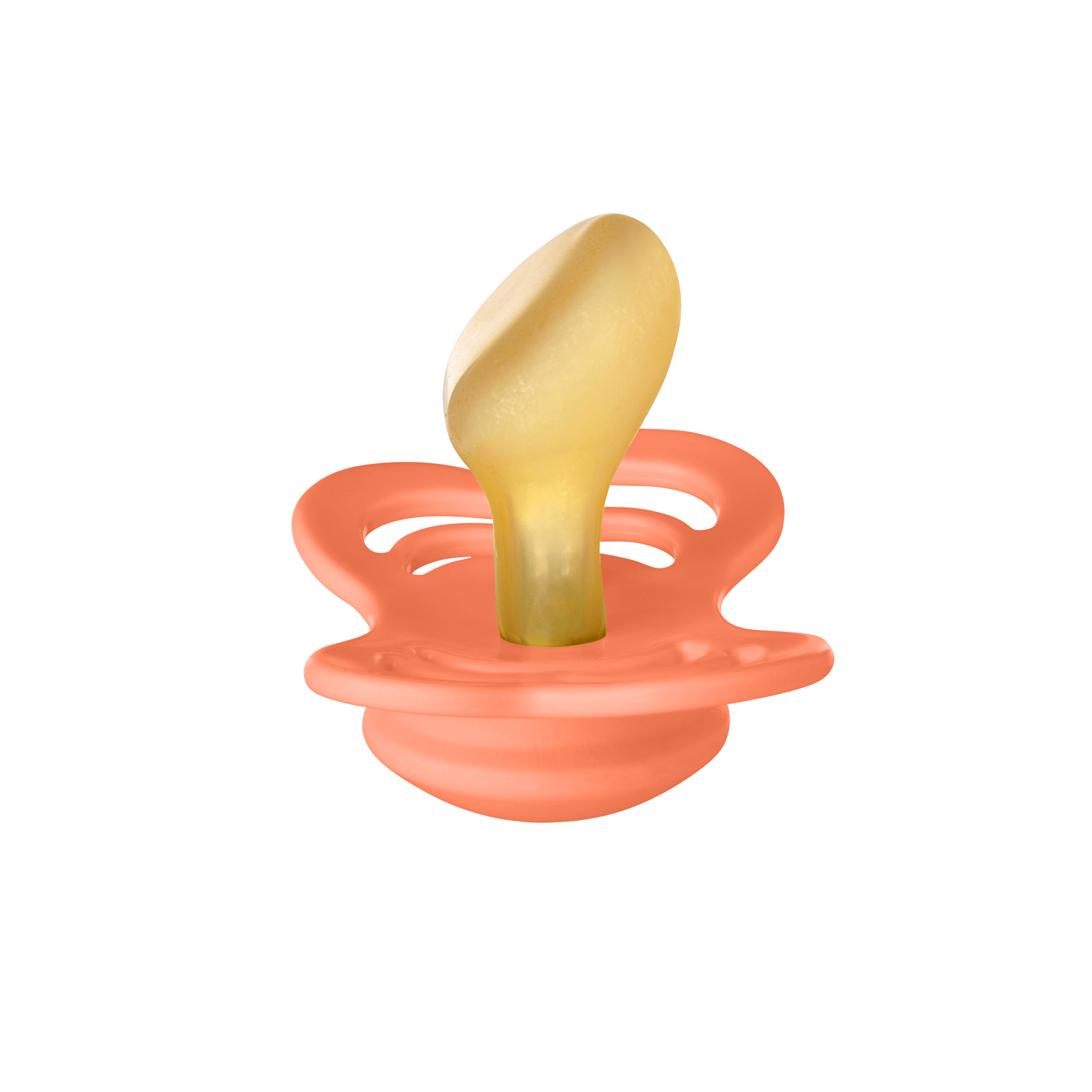 Bibs  Couture Kauçuk Emzik - Papaya