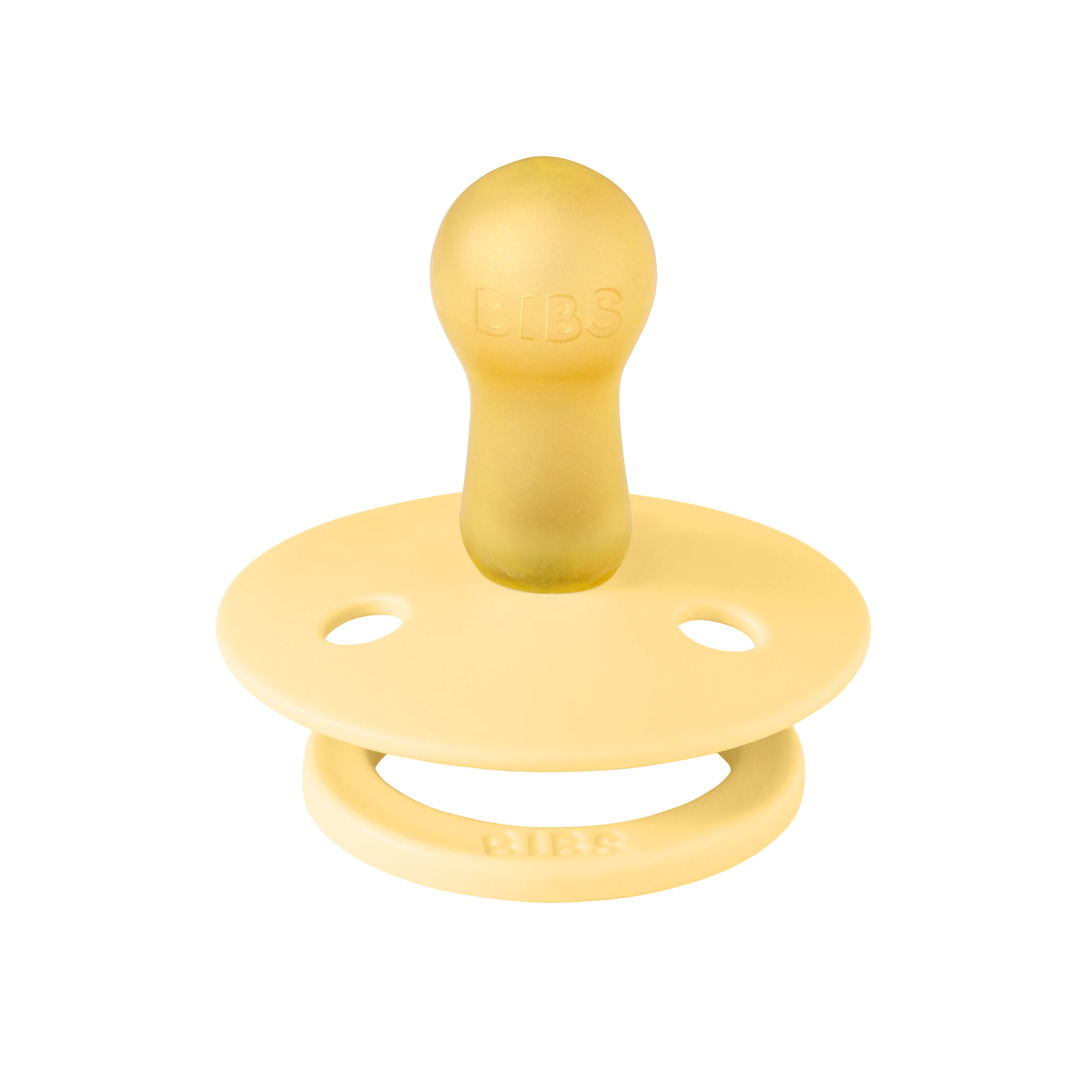 Bibs  Colour Kauçuk Emzik - Pale Butter