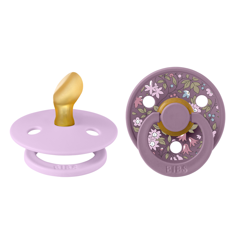 Bibs X Liberty Colour Anatomik Chamomile L- Violet 0-6 Ay