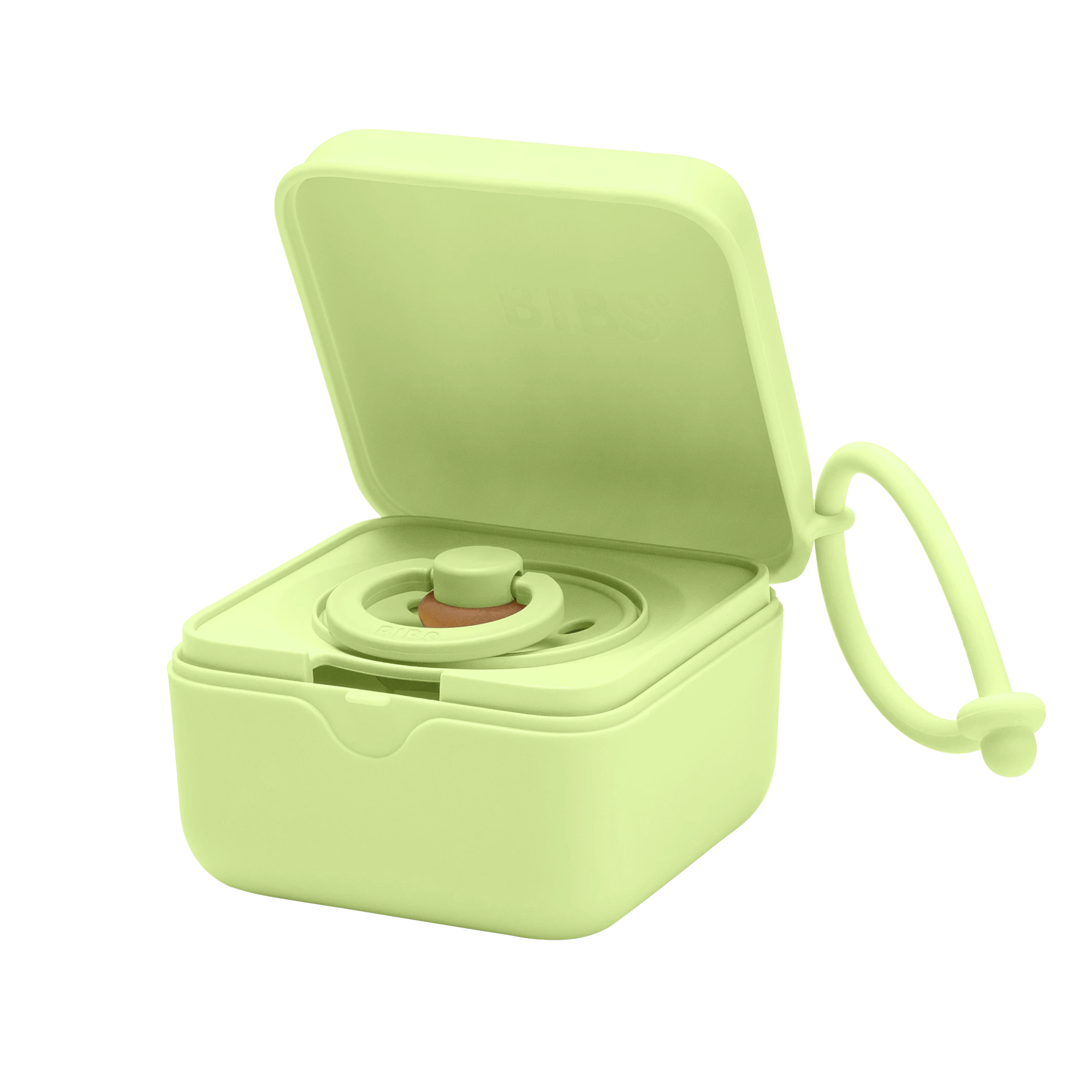 BIBS Pacifier Box Emzik Kutusu  Matcha
