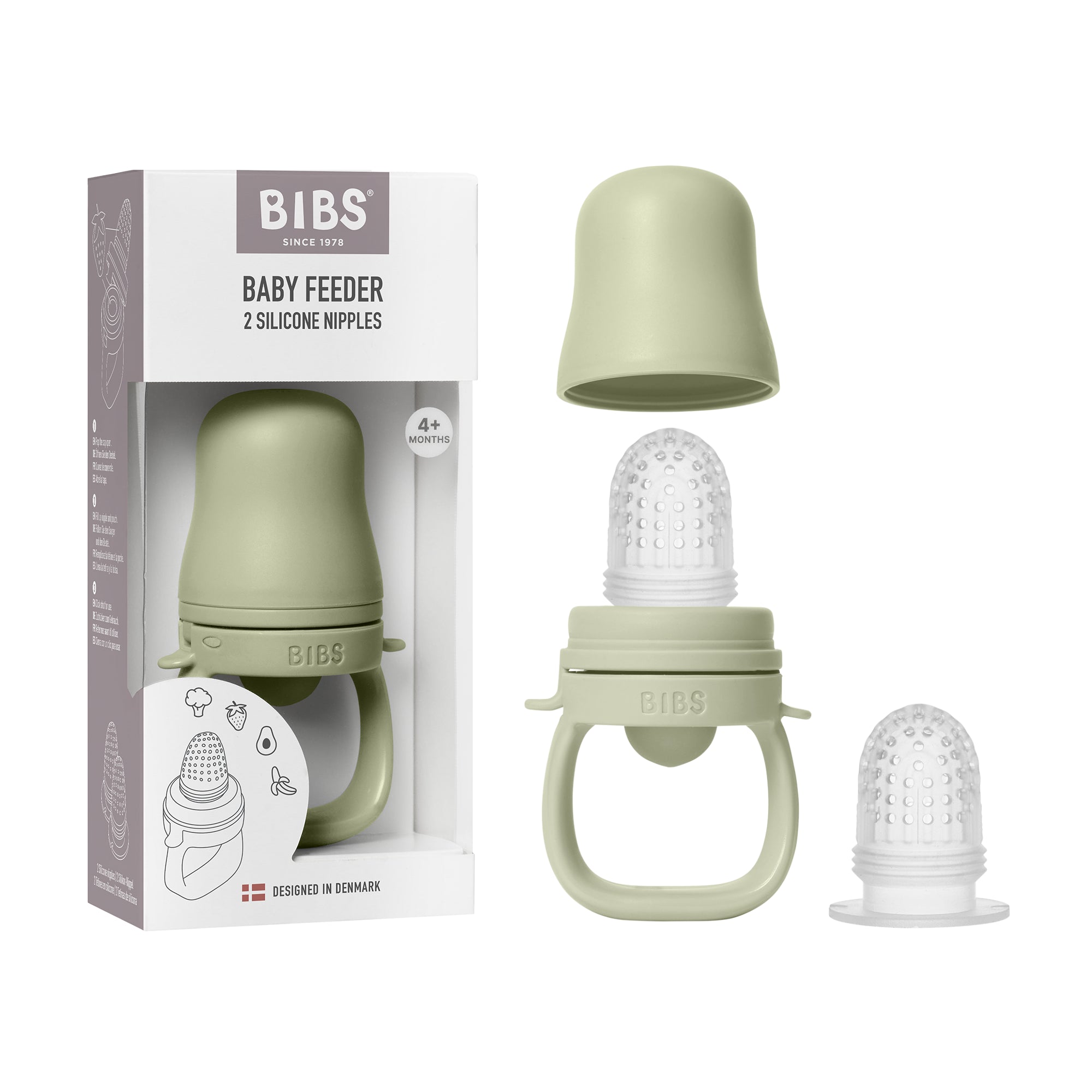 Bibs Silikon Meyve ve Sebze Filesi- Sage
