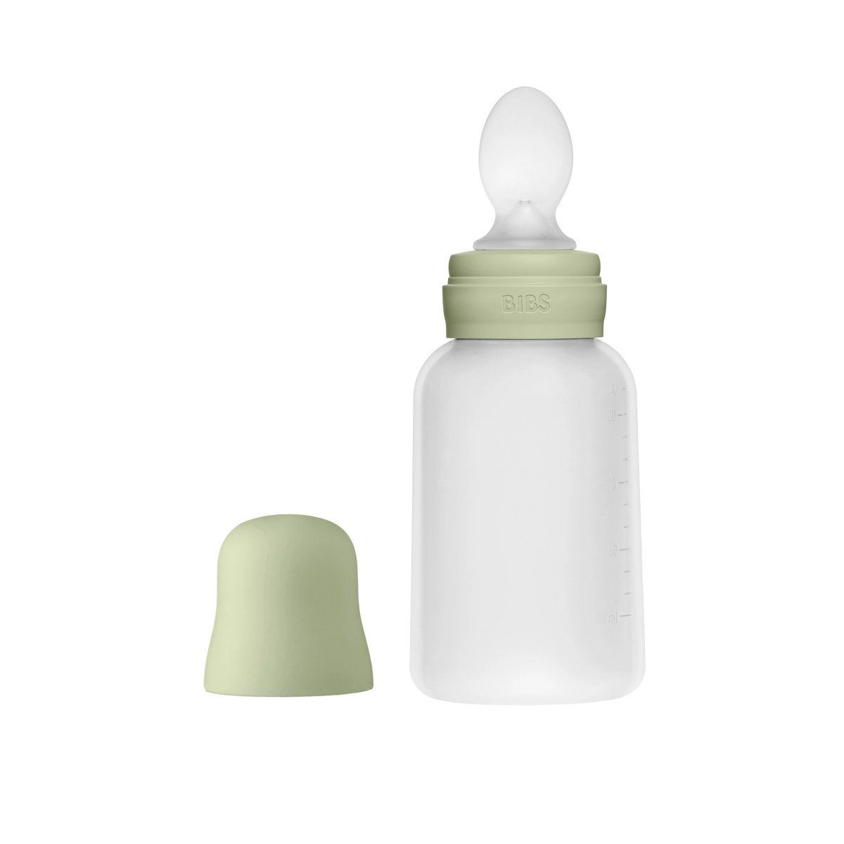 Bibs Spoon Feeder Kaşıklı Mama Biberonu Sage