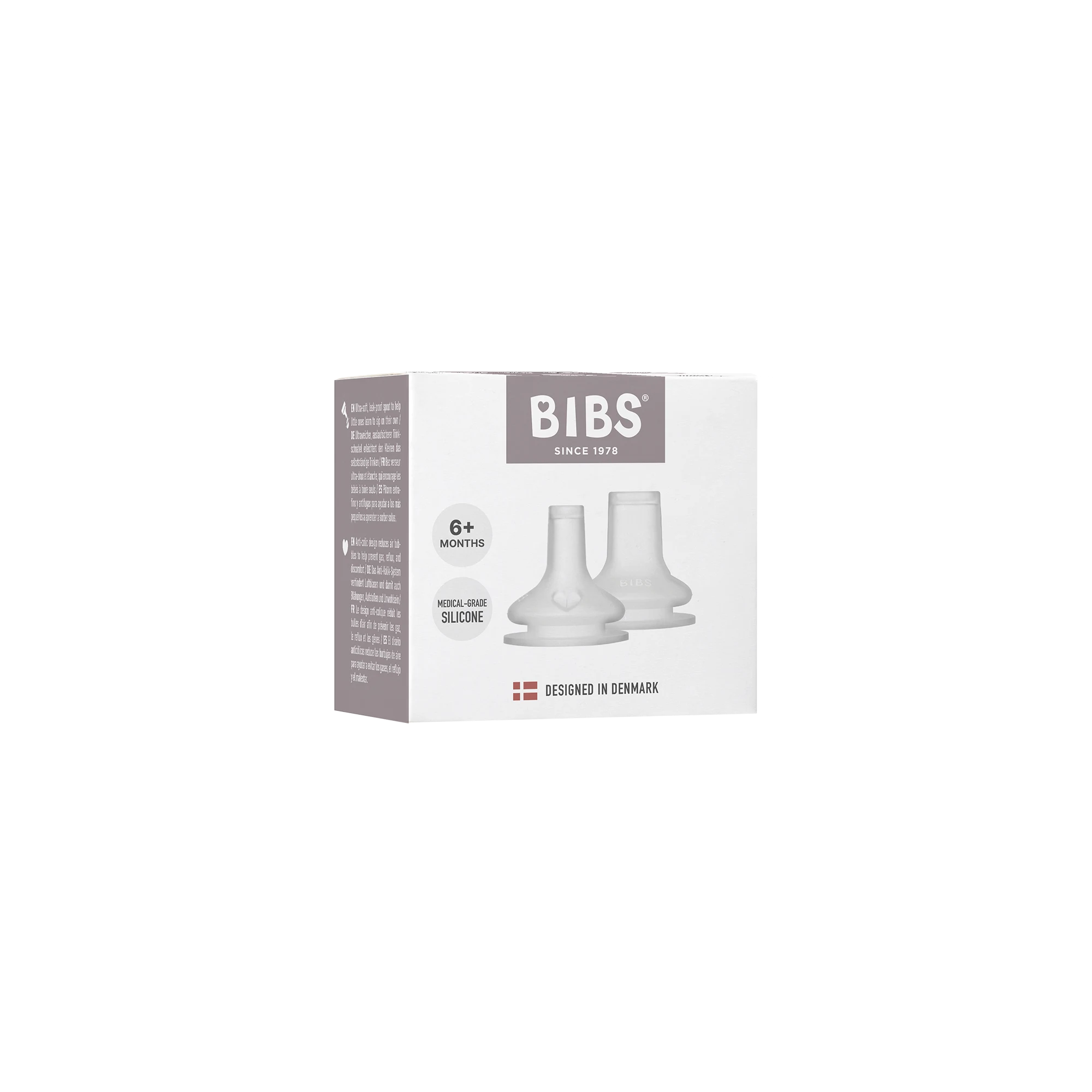 Bibs Baby Sippy Bottle İkili Silikon Uç