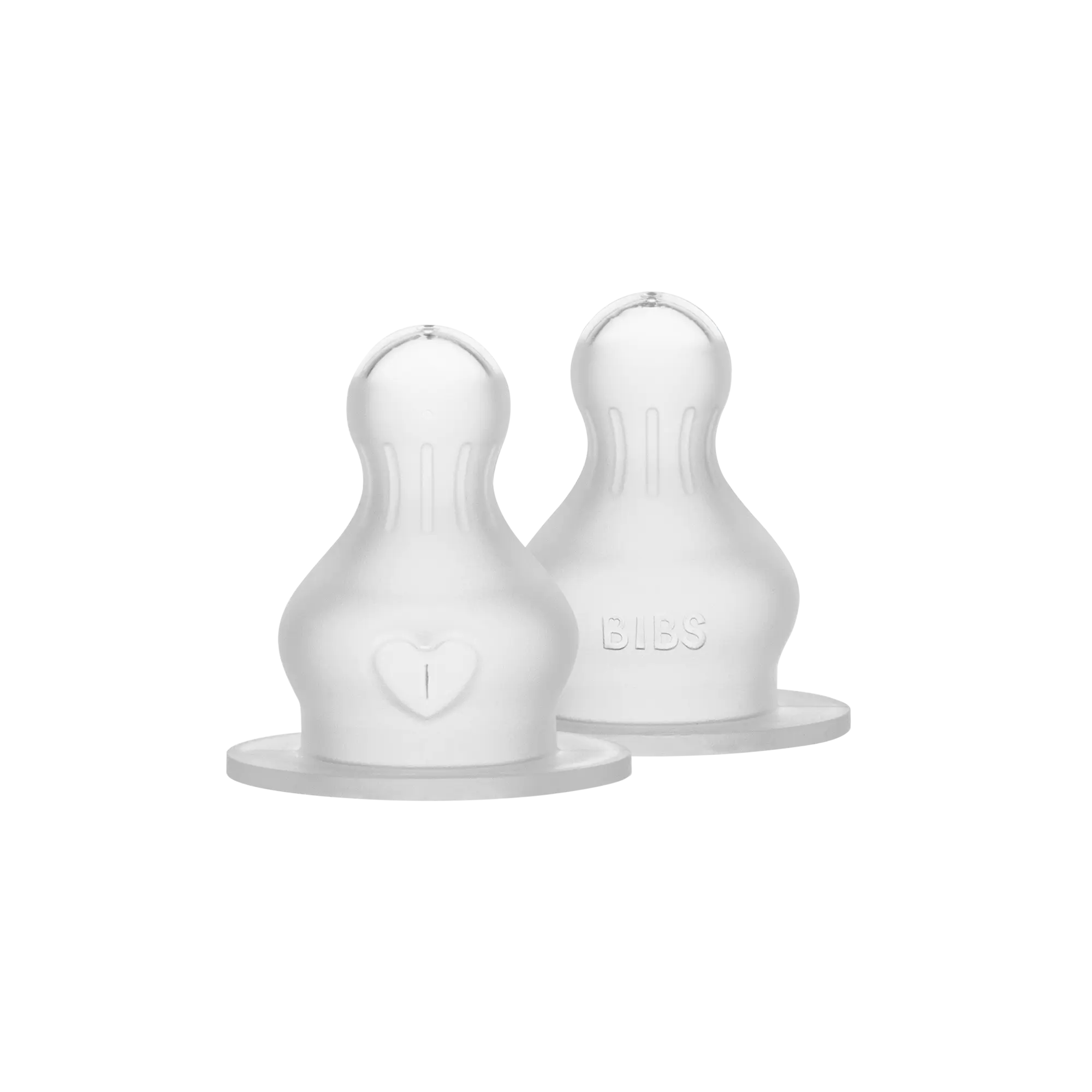BIBS Baby Bottle İkili Silikon Biberon Ucu - Orta Akış