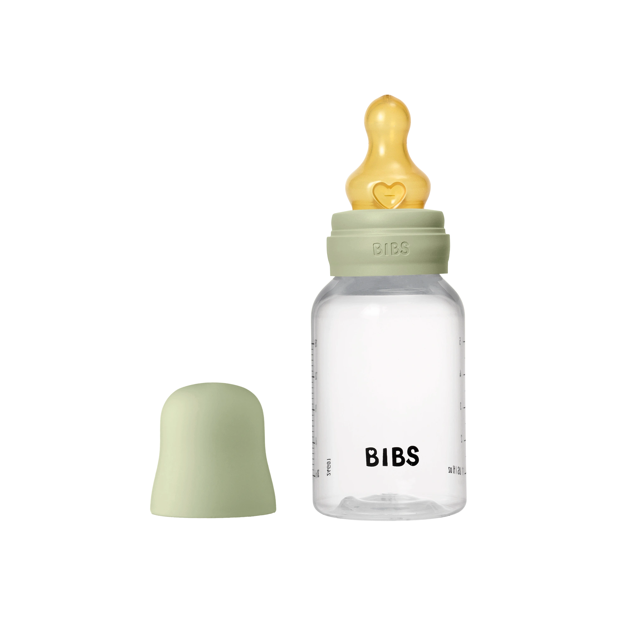 BIBS Baby PP Bottle Complete Set Kauçuk Uç Biberon Sage 150 ml