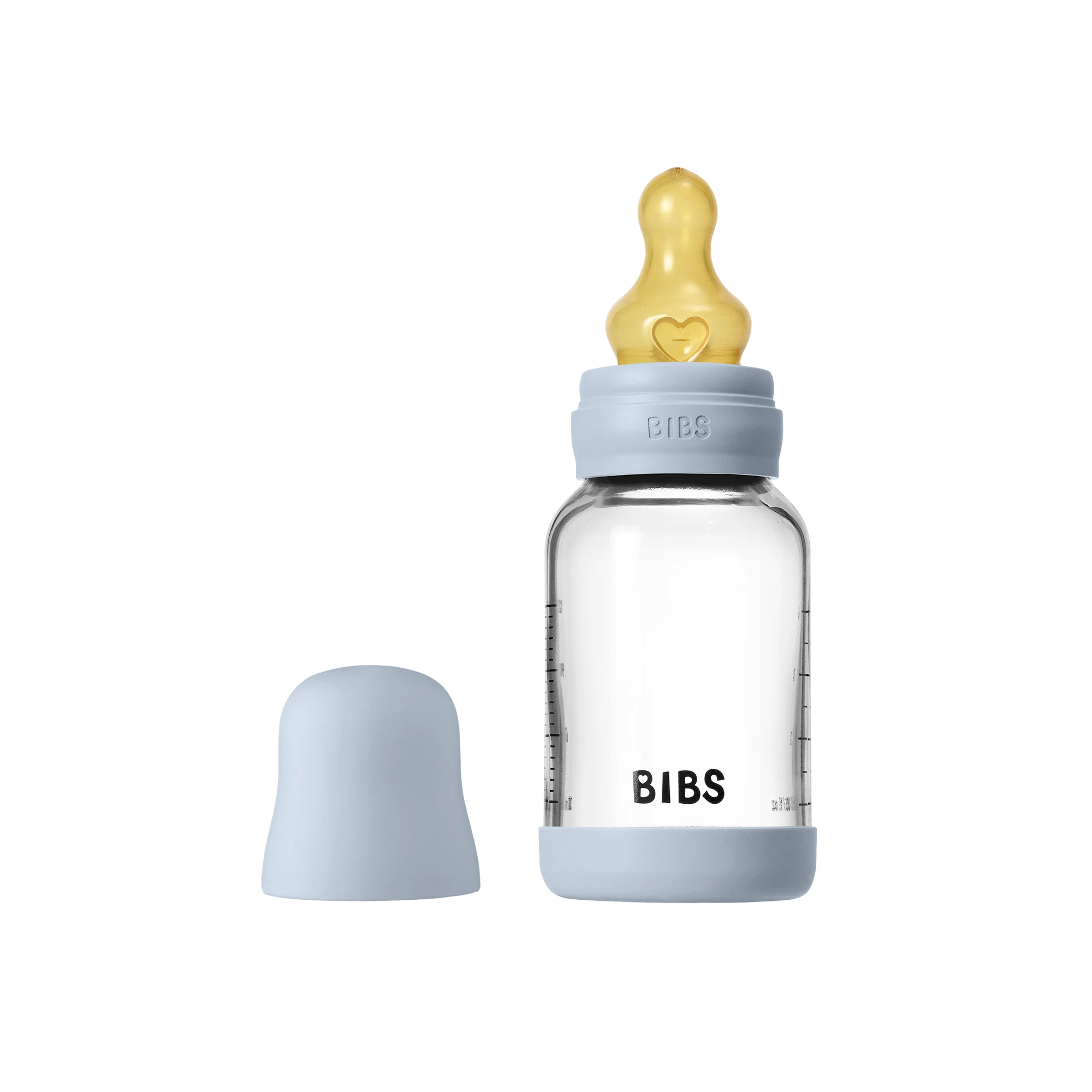 BIBS Baby Bottle Cam Biberon Seti 120 ml - Baby Blue