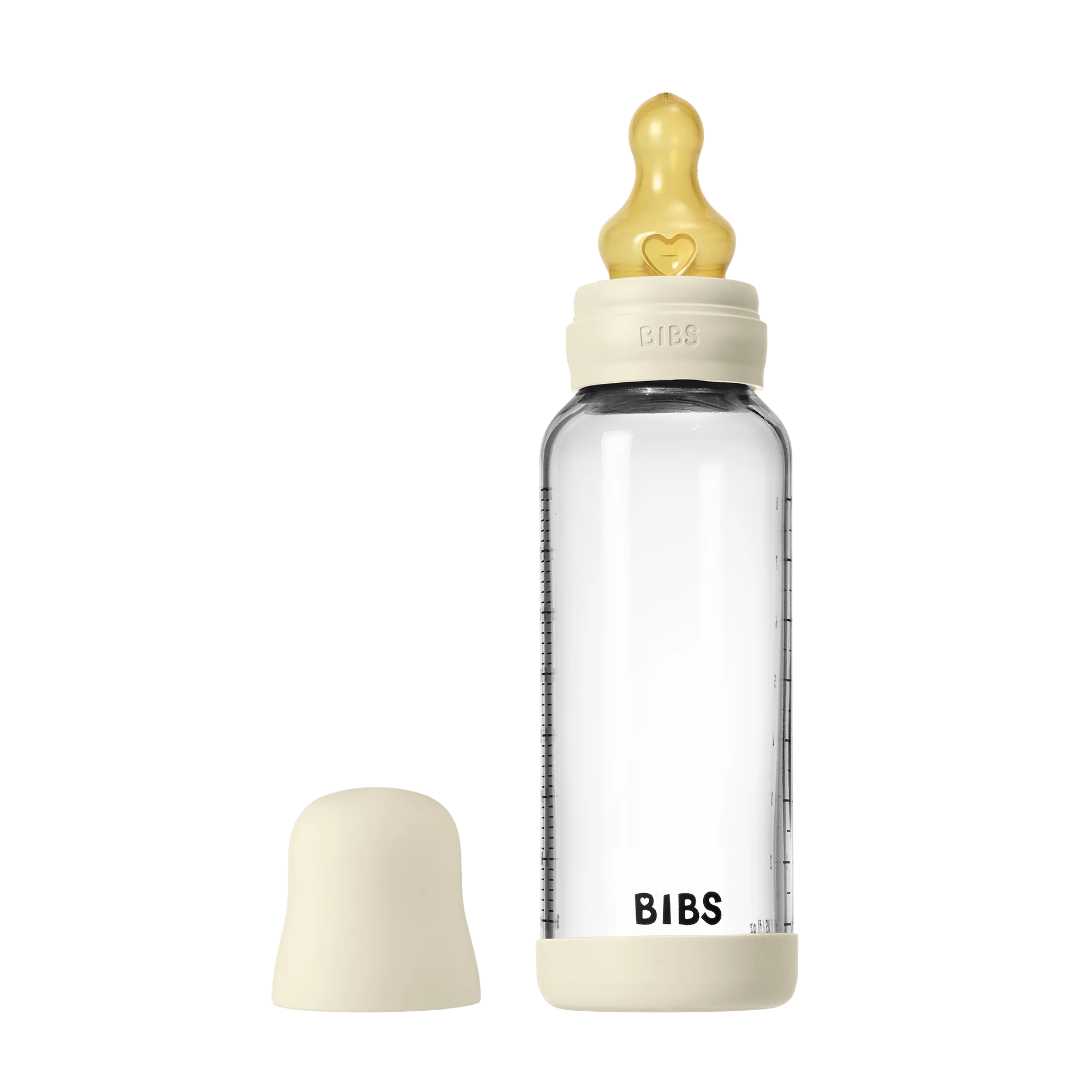 Bibs Baby Bottle Cam Biberon Seti 240 ml - Ivory