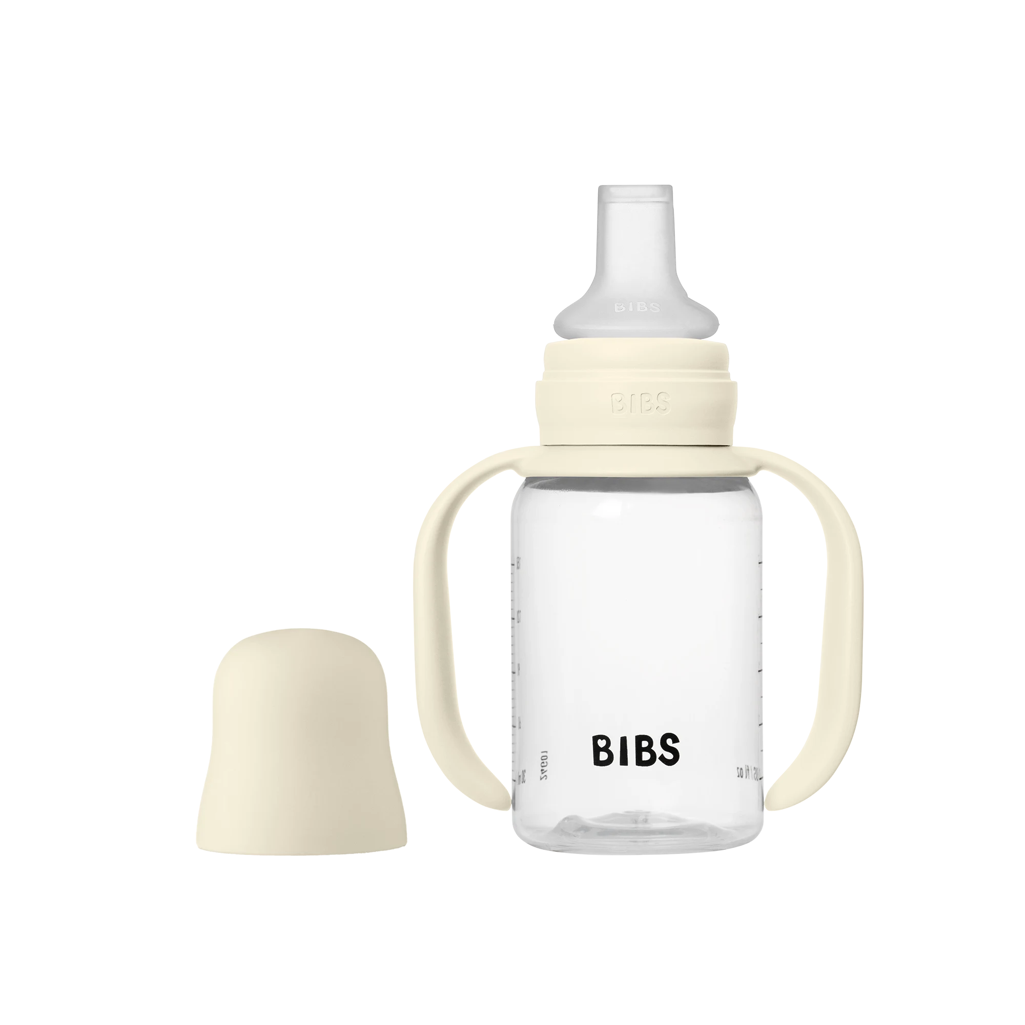 Bibs Baby Sippy Bottle Alıştırma Bardağı Ivory 150 ml