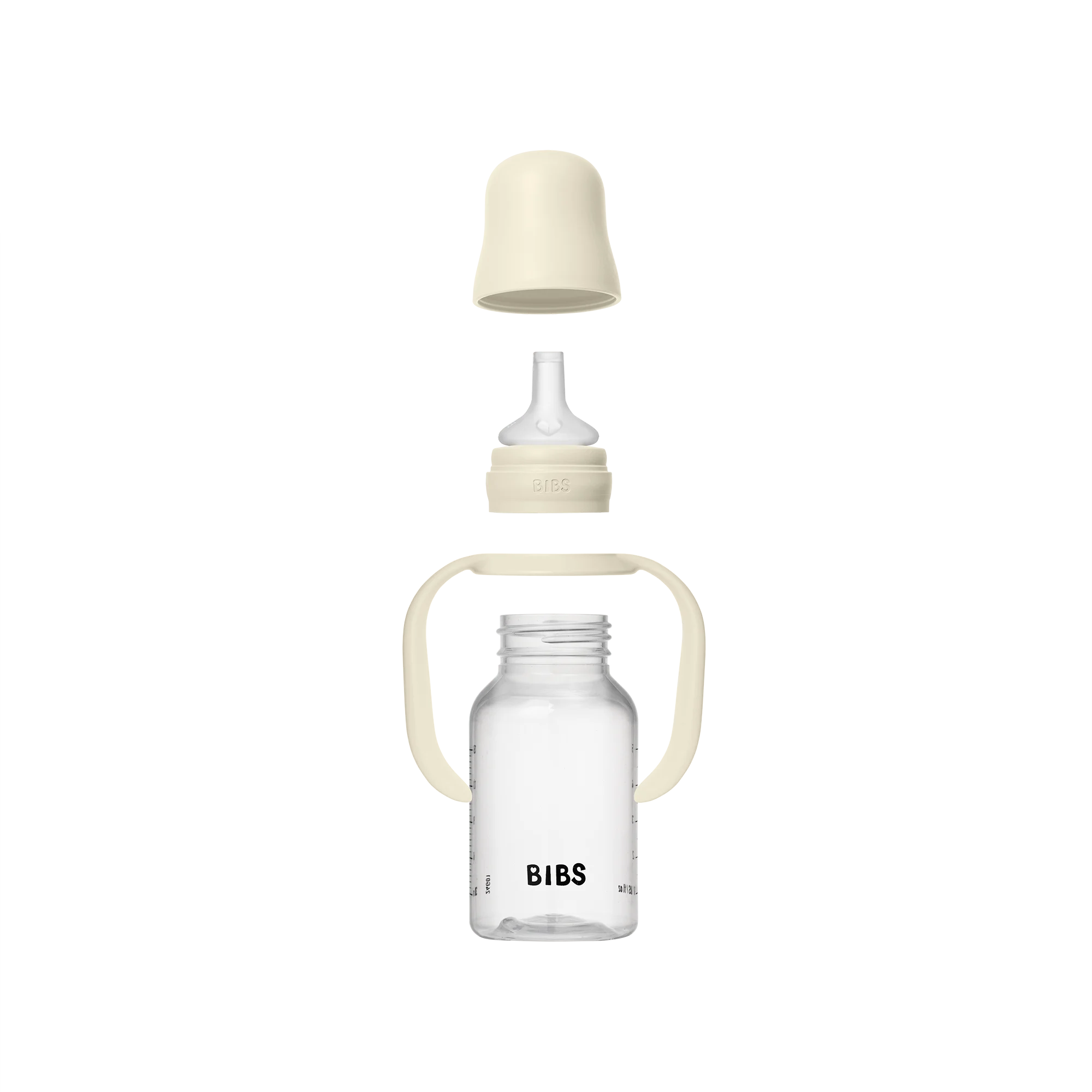 Bibs Baby Sippy Bottle Alıştırma Bardağı Ivory 150 ml