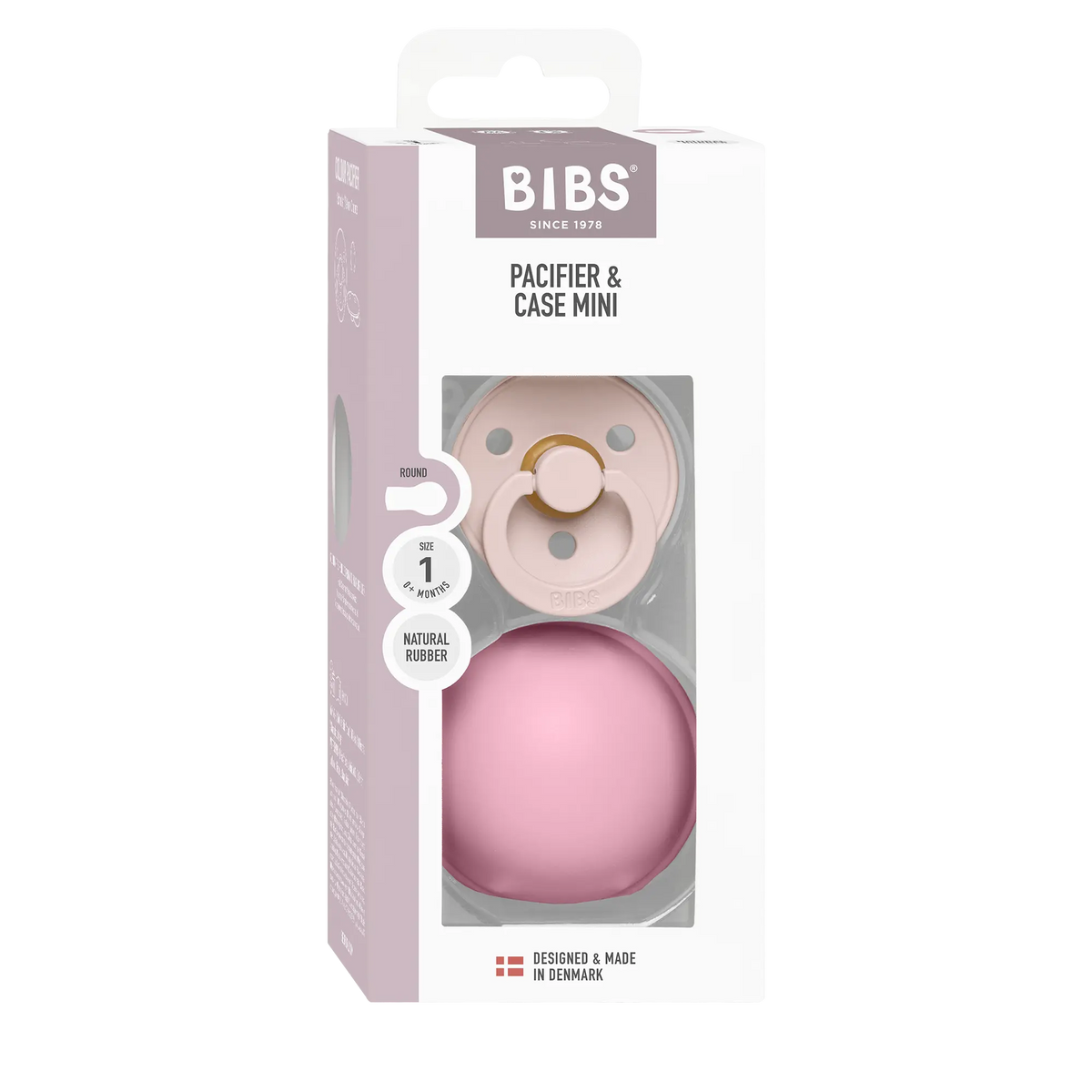 Bibs Colour & Mini Case Seti - Petal / Baby Pink