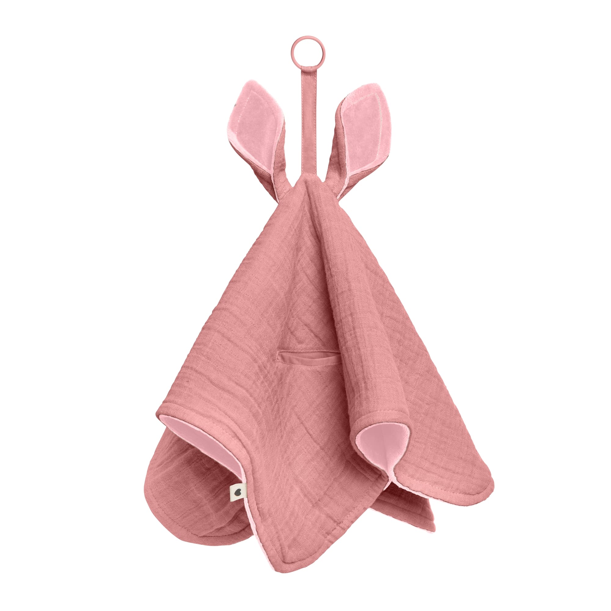 BIBS Cuddle Cloth Kangaroo Dusty Pink