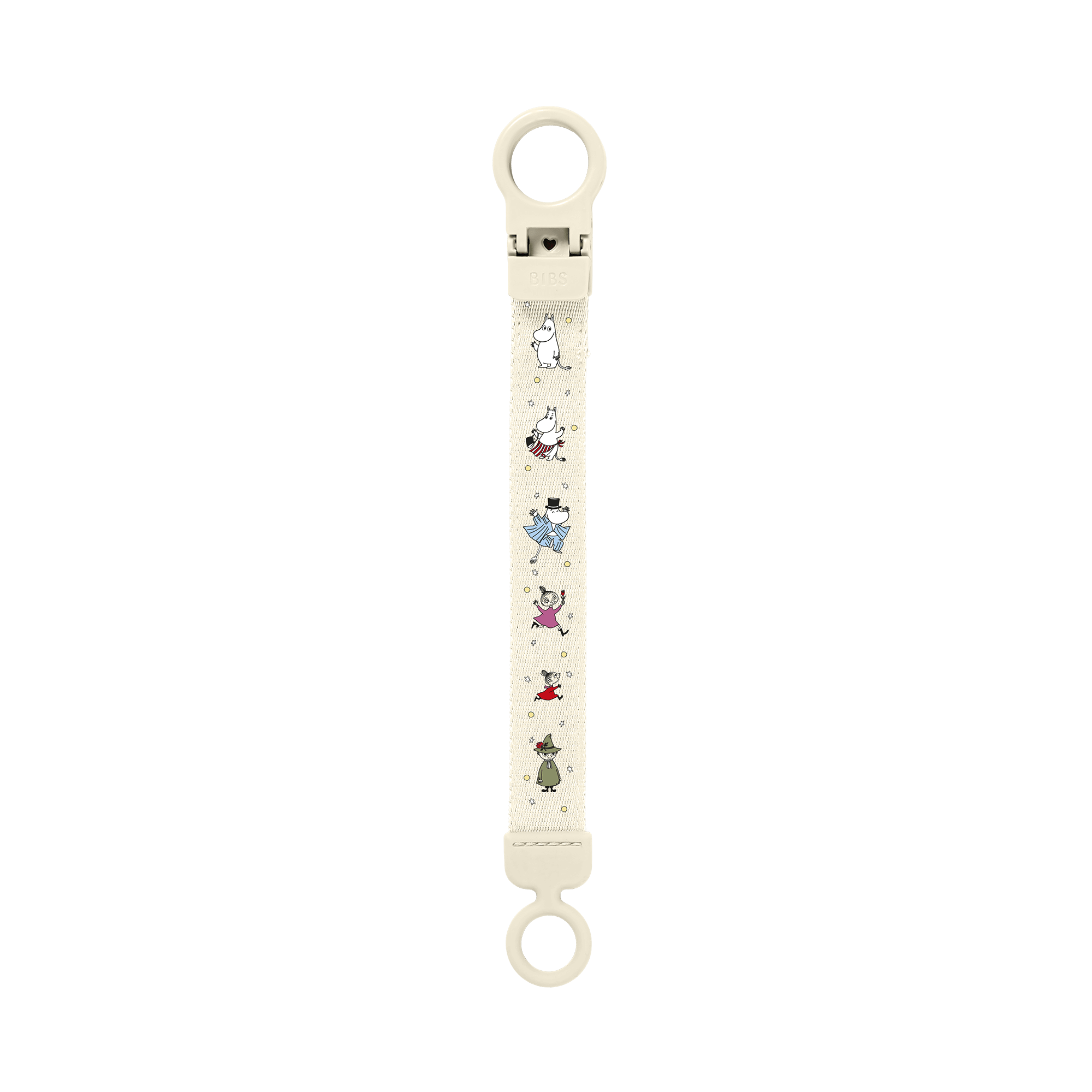 Bibs X Moomin Loop Emzik Askısı Ivory