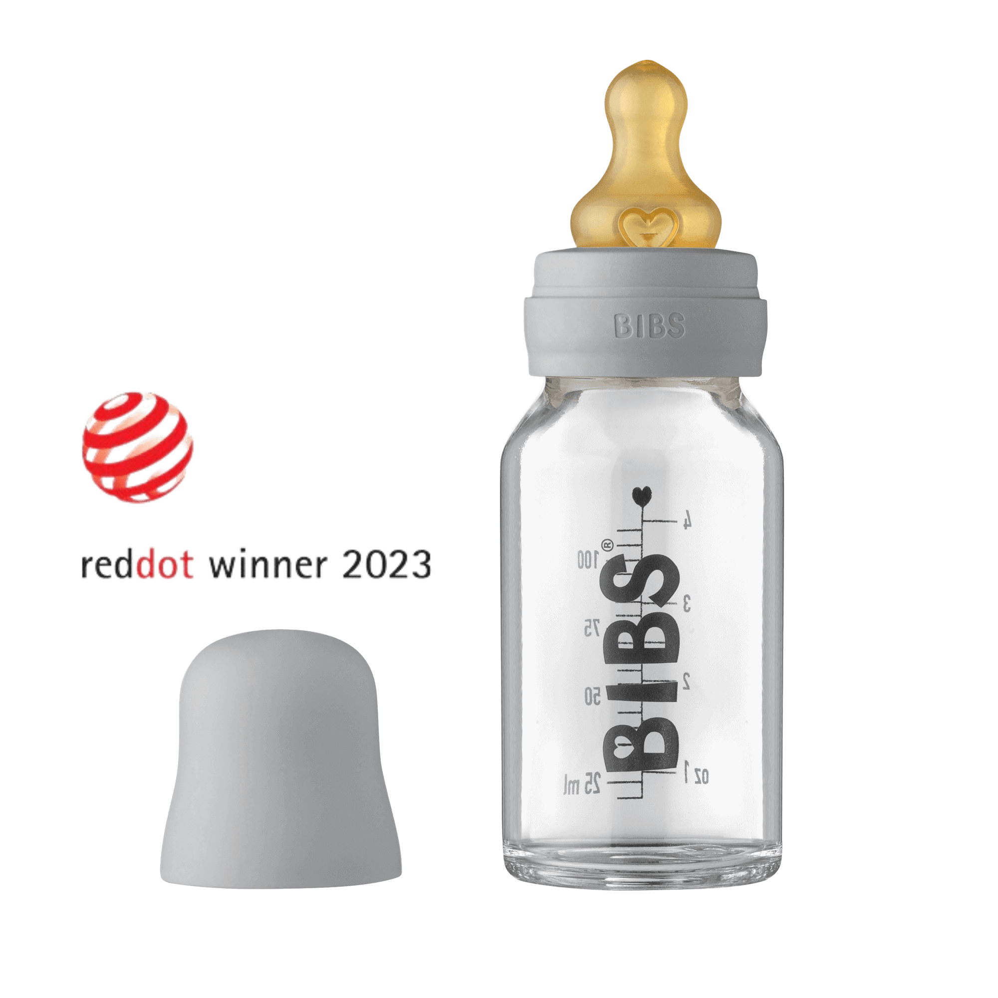 BIBS Baby Bottle Cam Biberon Seti 110 ml - Cloud