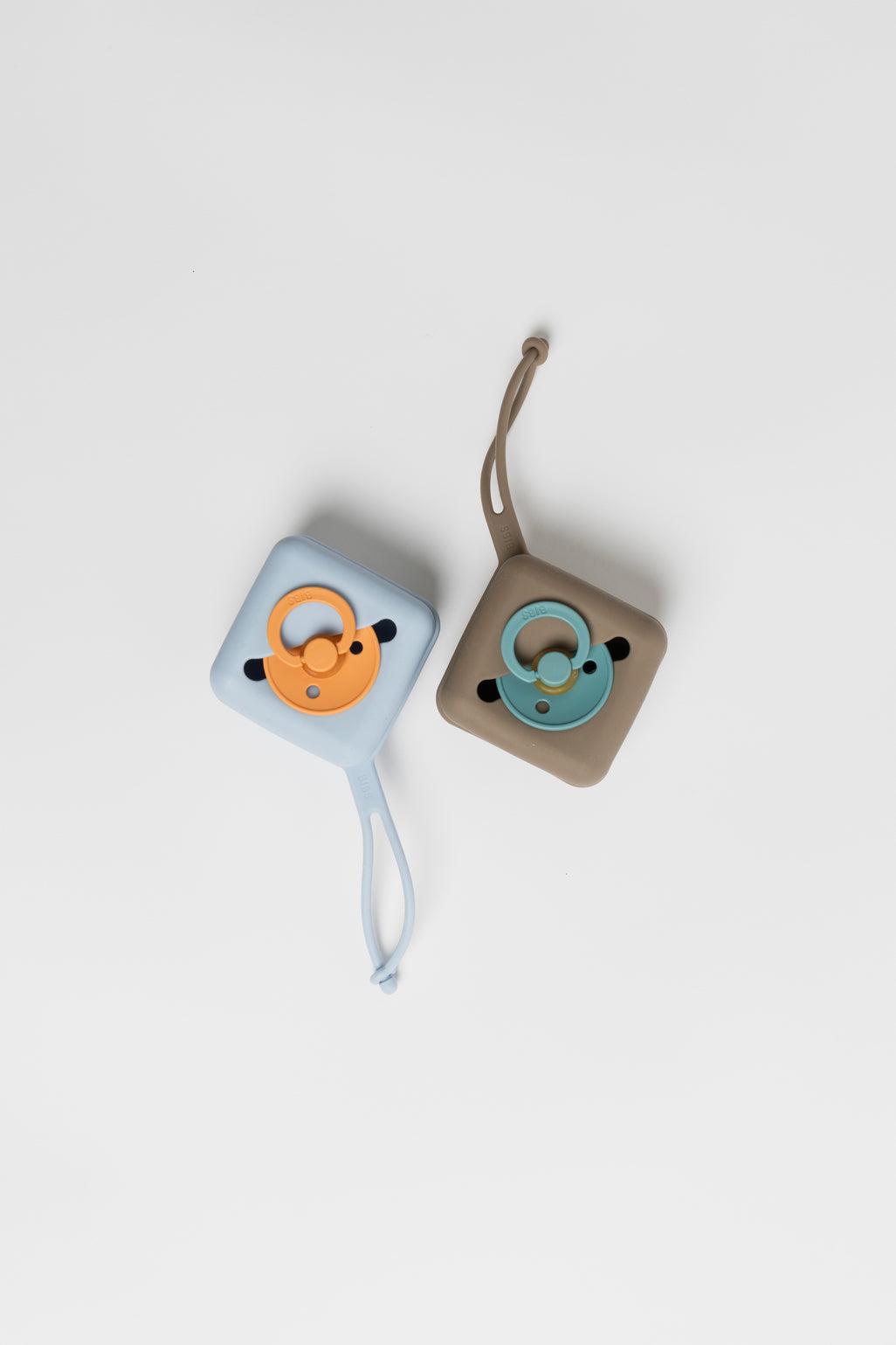 Bibs Pacifier Case Emzik Kutusu- Dusty Blue