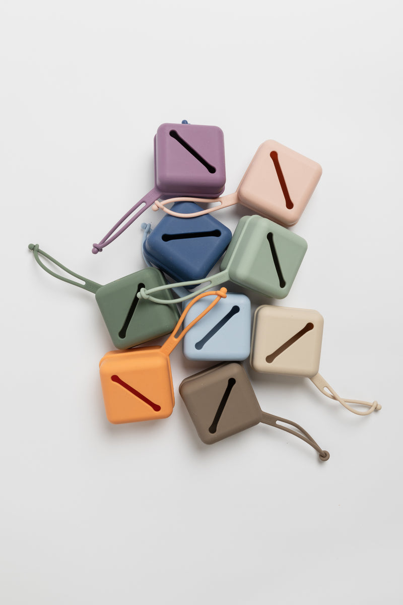 Bibs Pacifier Case Emzik Kutusu- Vanilla
