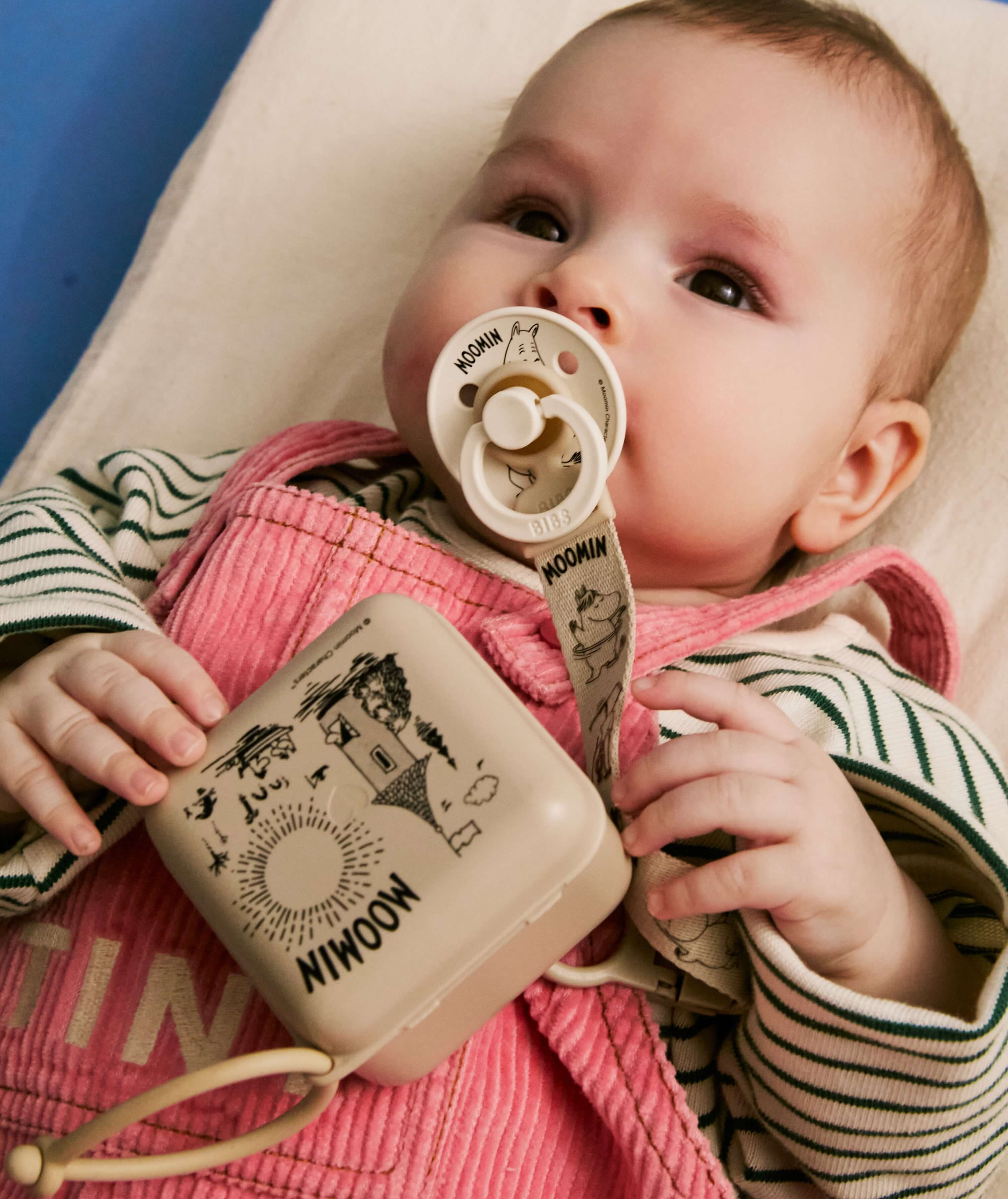 BIBS X Moomin Pacifier Box Emzik Kutusu Vanilla
