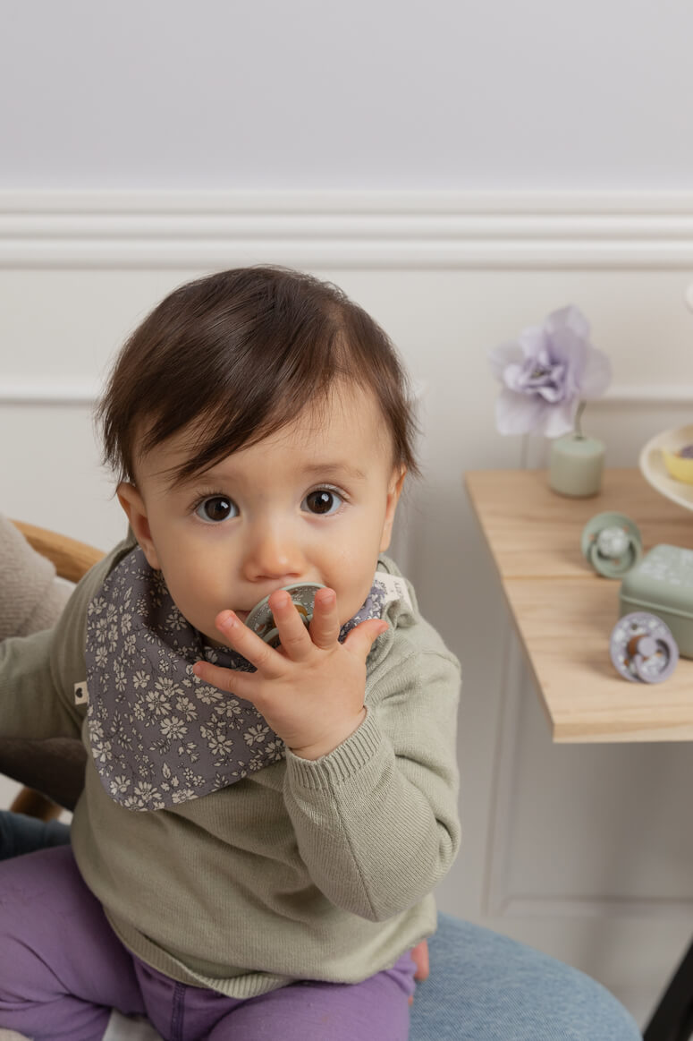 Bibs X Liberty Bandana Bib Capel-Fossil Grey