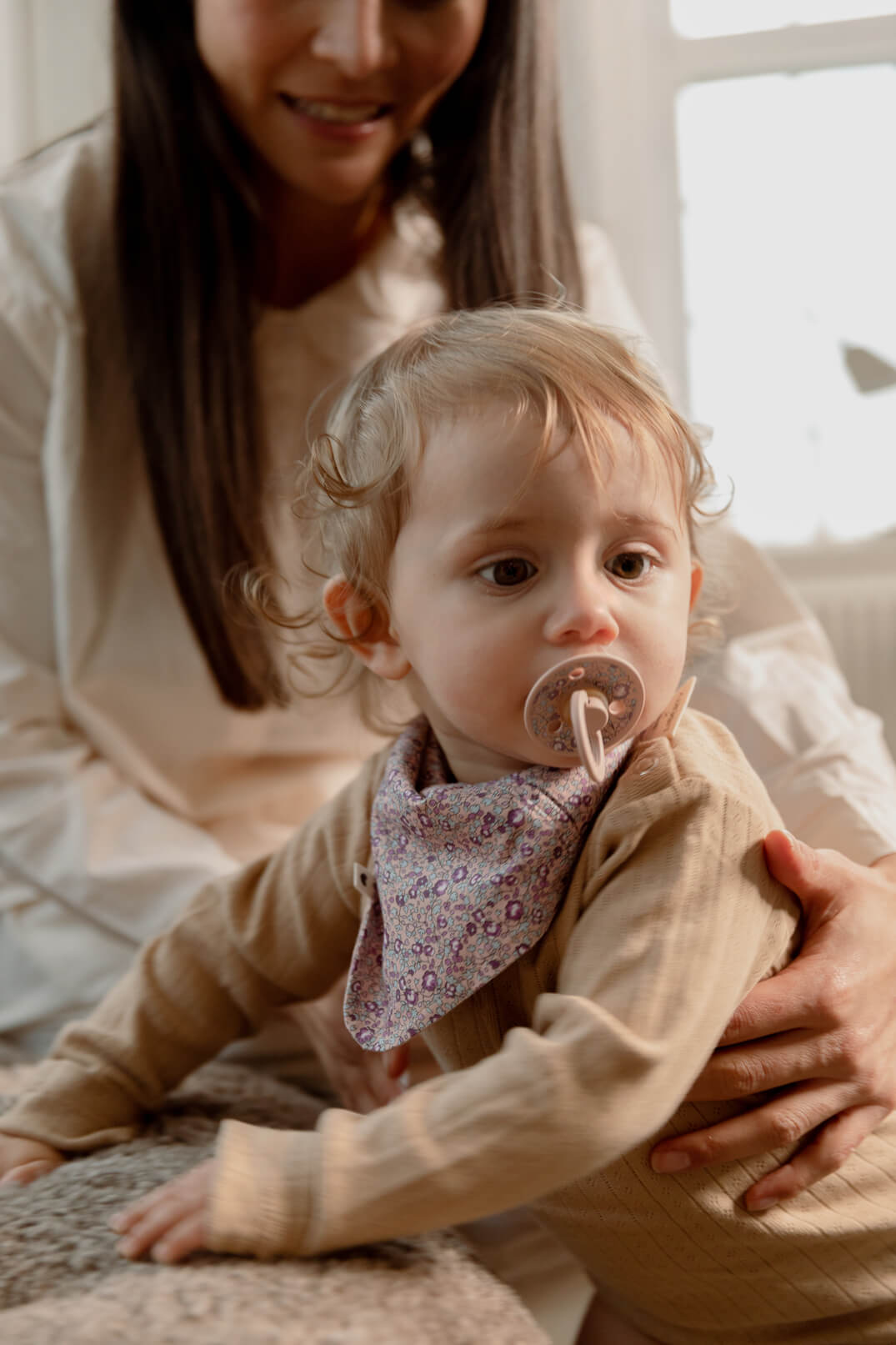 Bibs X Liberty Bandana Bib Eloise-Blush