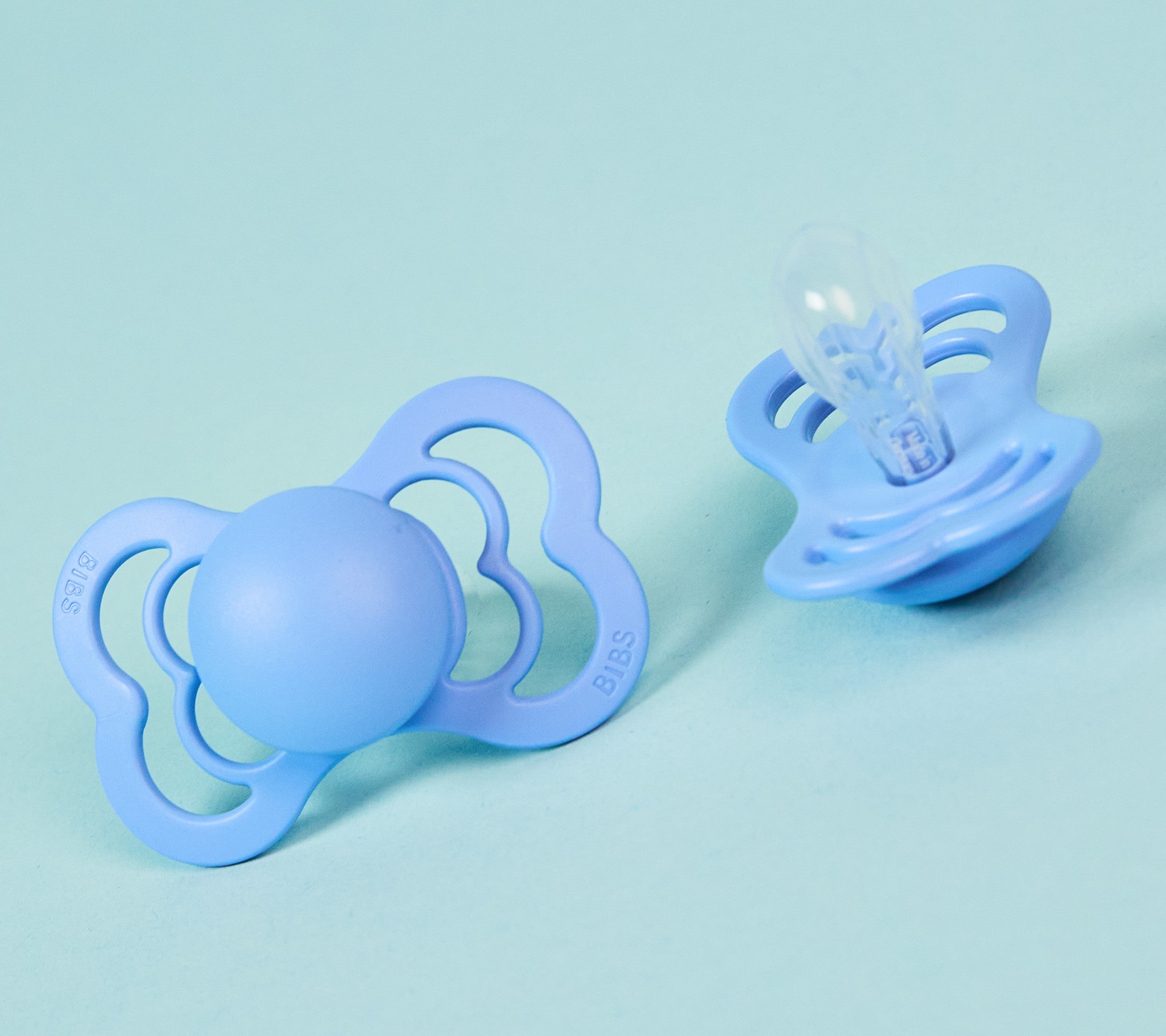 Bibs Supreme Silikon Emzik - Sky Blue