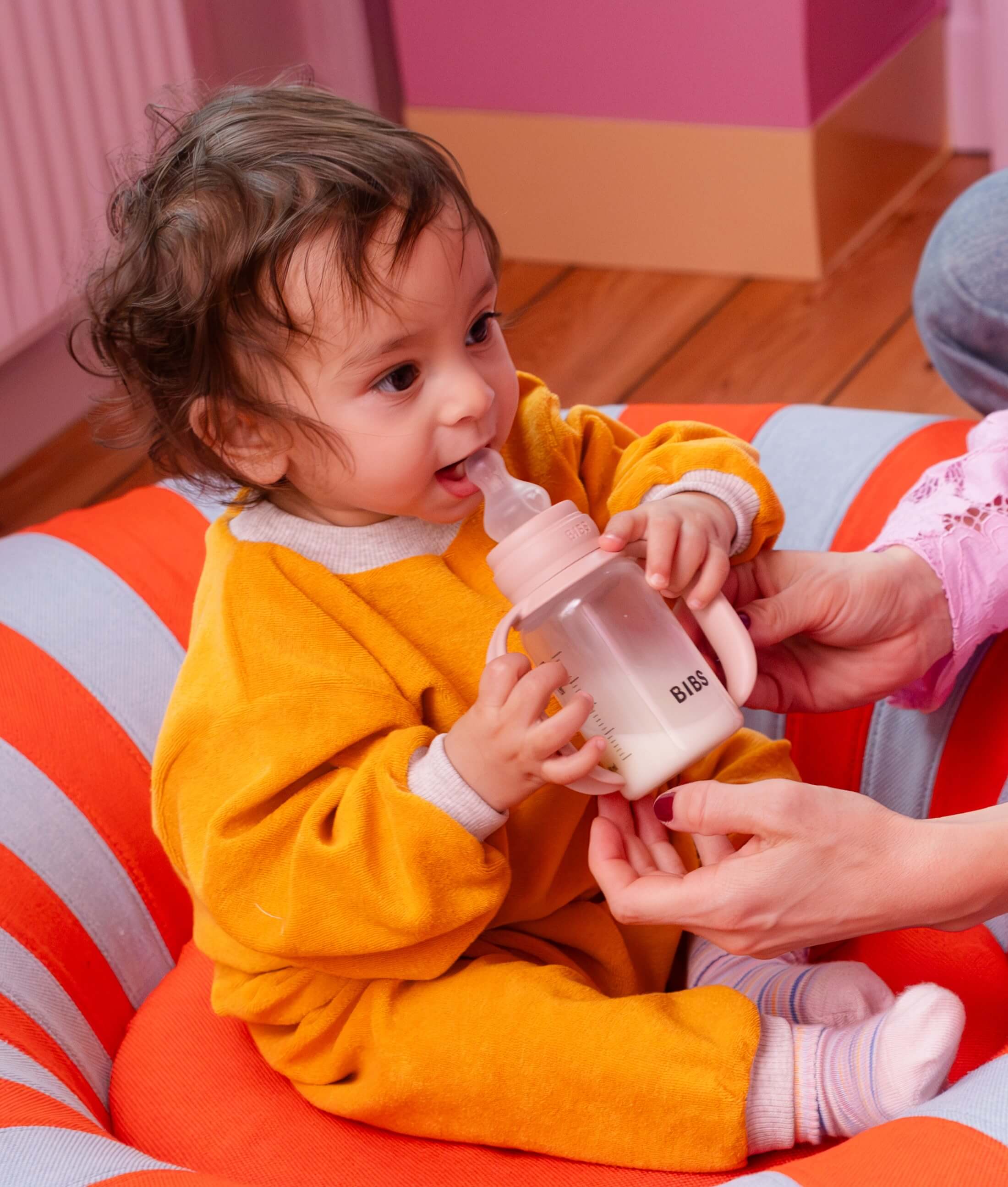 BIBS Baby Bottle Biberon Kulbu - Blush