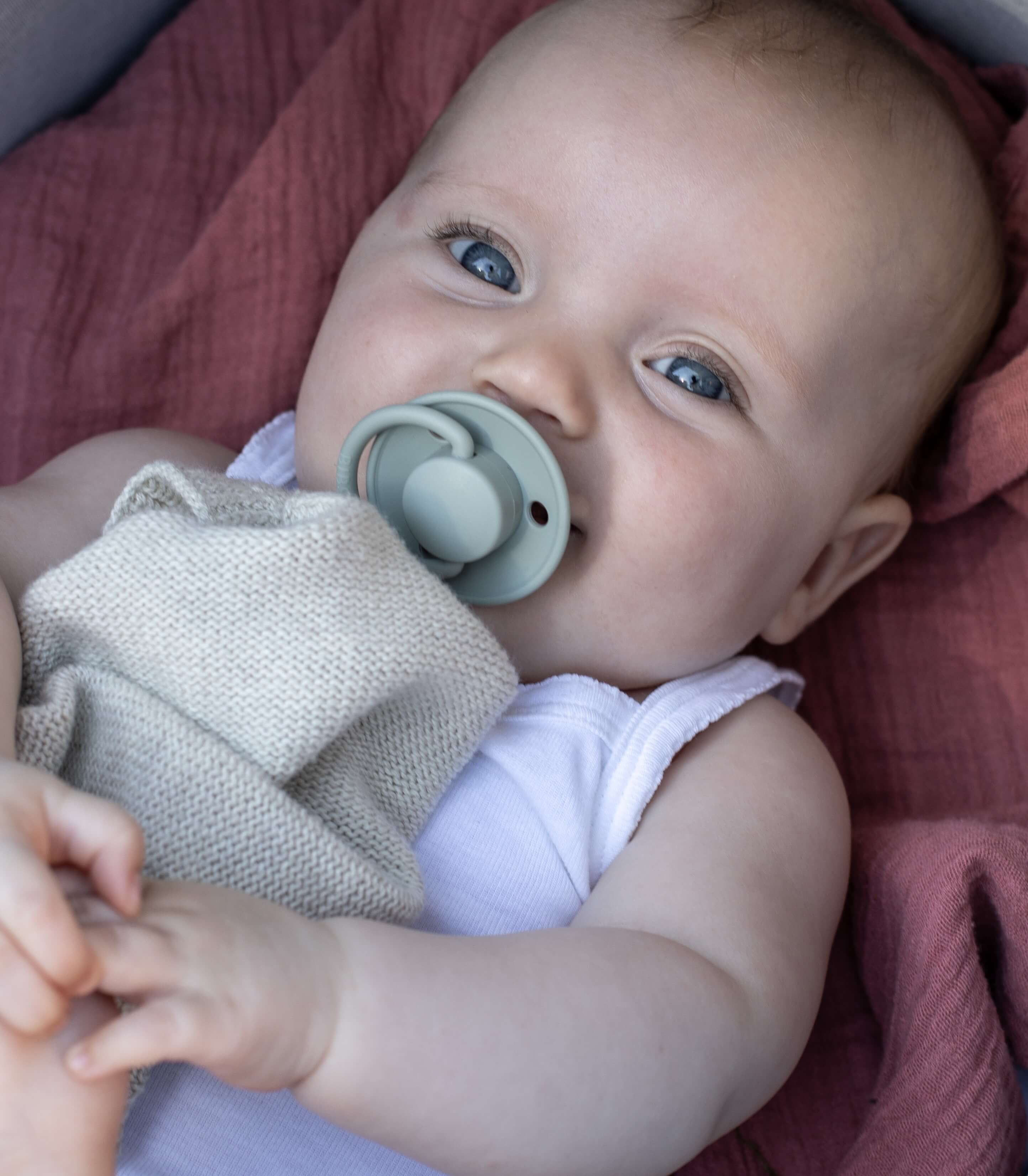 Bibs De Lux Silikon Emzik - Sage