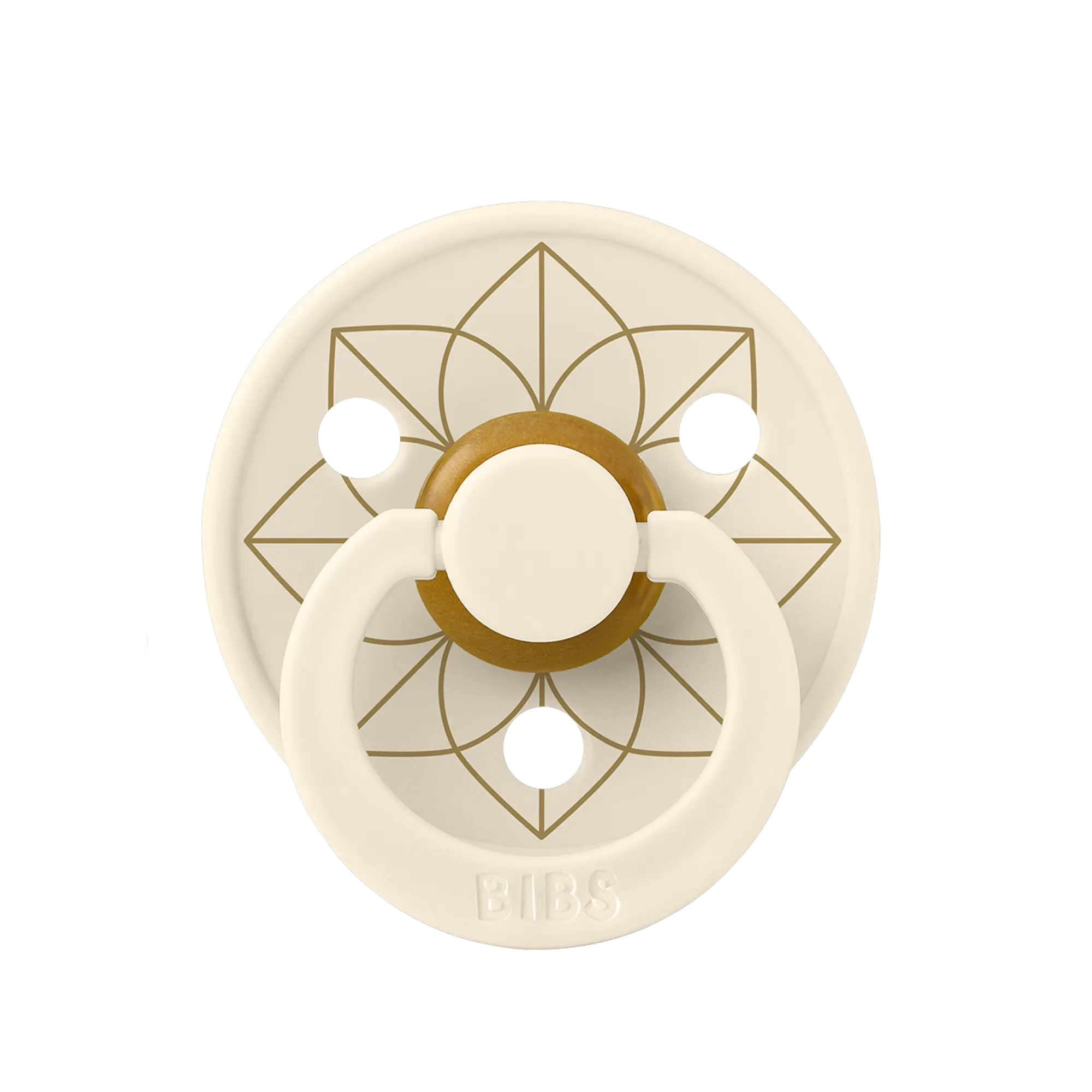 Bibs Colour Noor Kauçuk Emzik-Ivory Gold