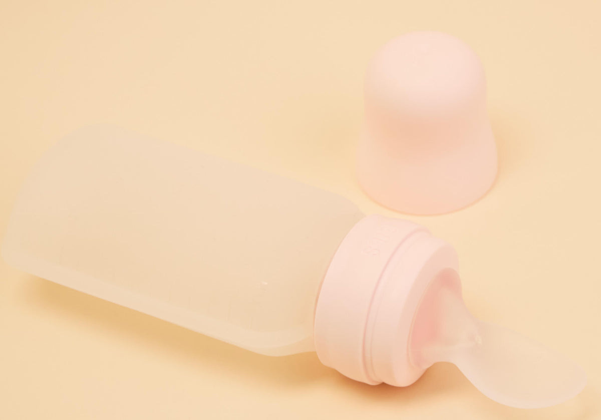 Bibs Spoon Feeder Kaşıklı Mama Biberonu Petal