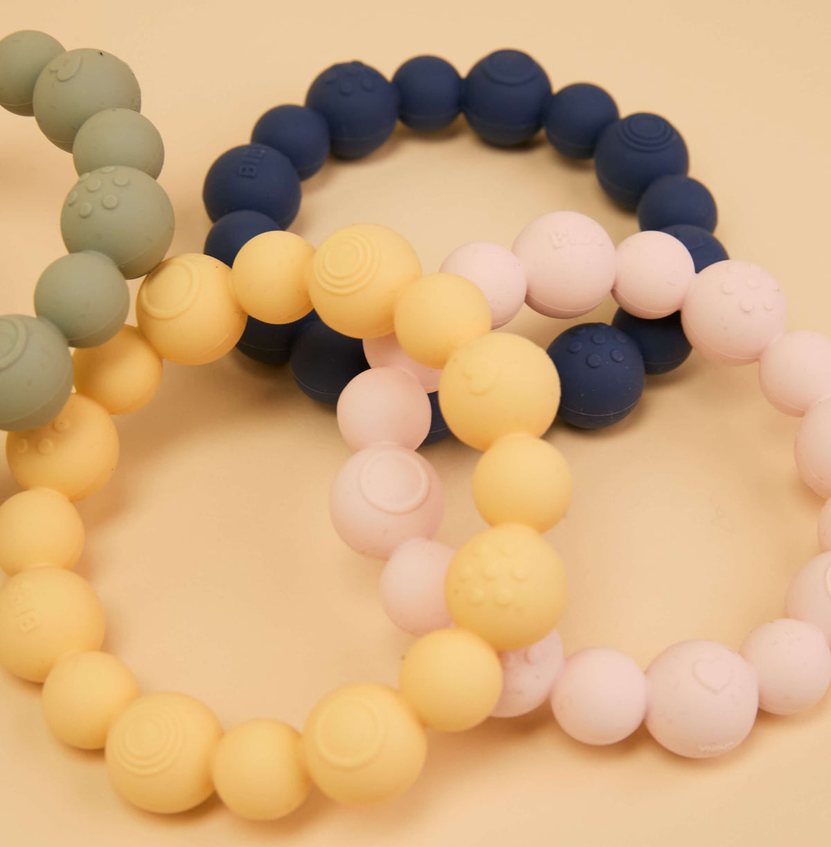 Bibs Teething Ring Diş Kaşıyıcı - Steel Blue